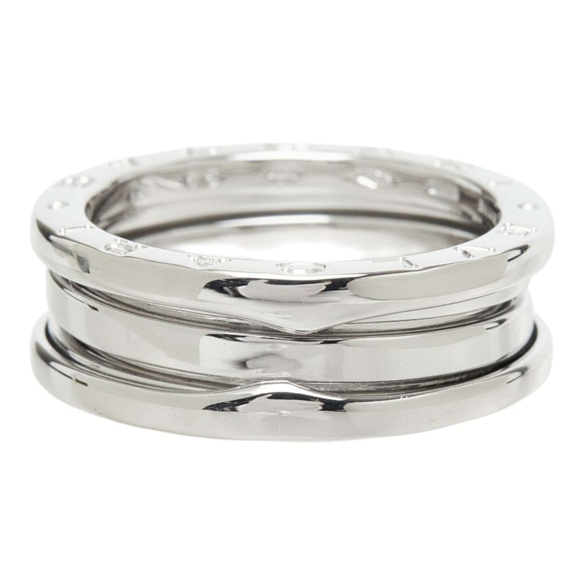 Bvlgari White Gold White Gold (18K) Band Ring (Pre-Owned)