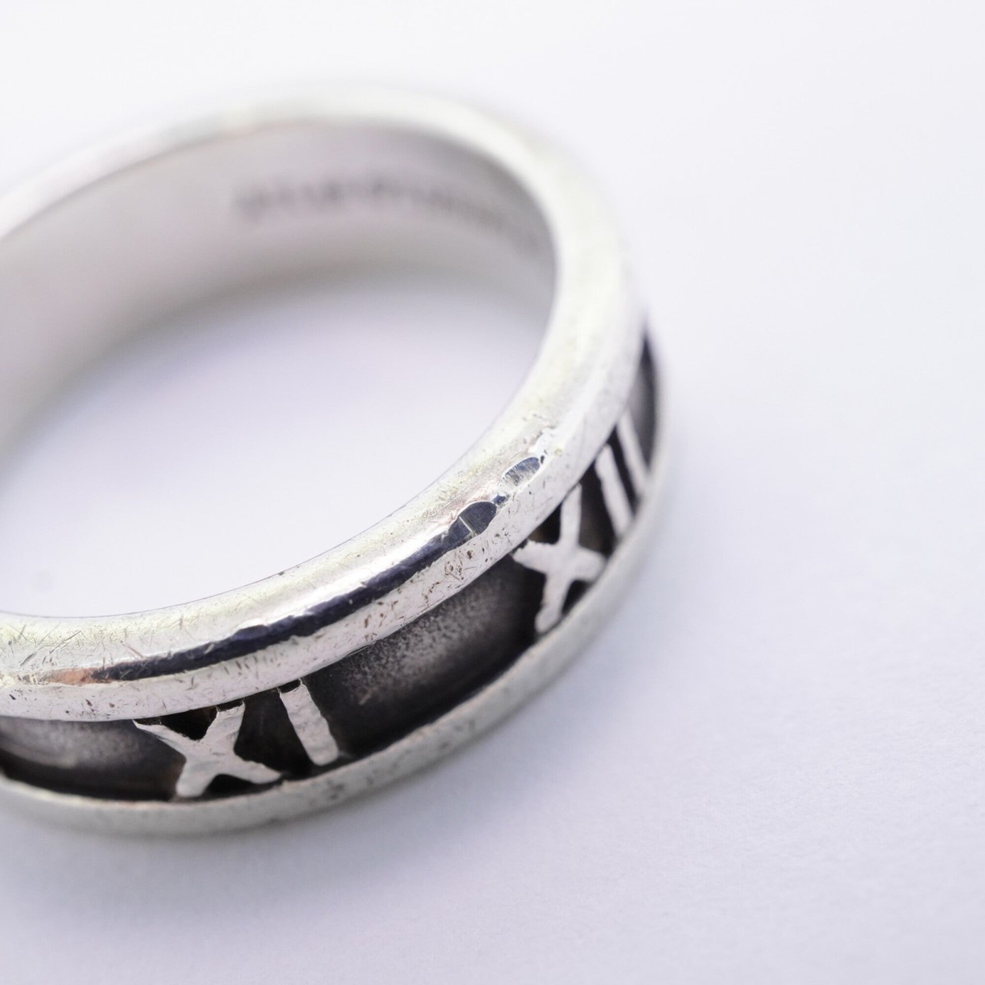 Tiffany Silver 925 Band Ring (Pre-Owned)