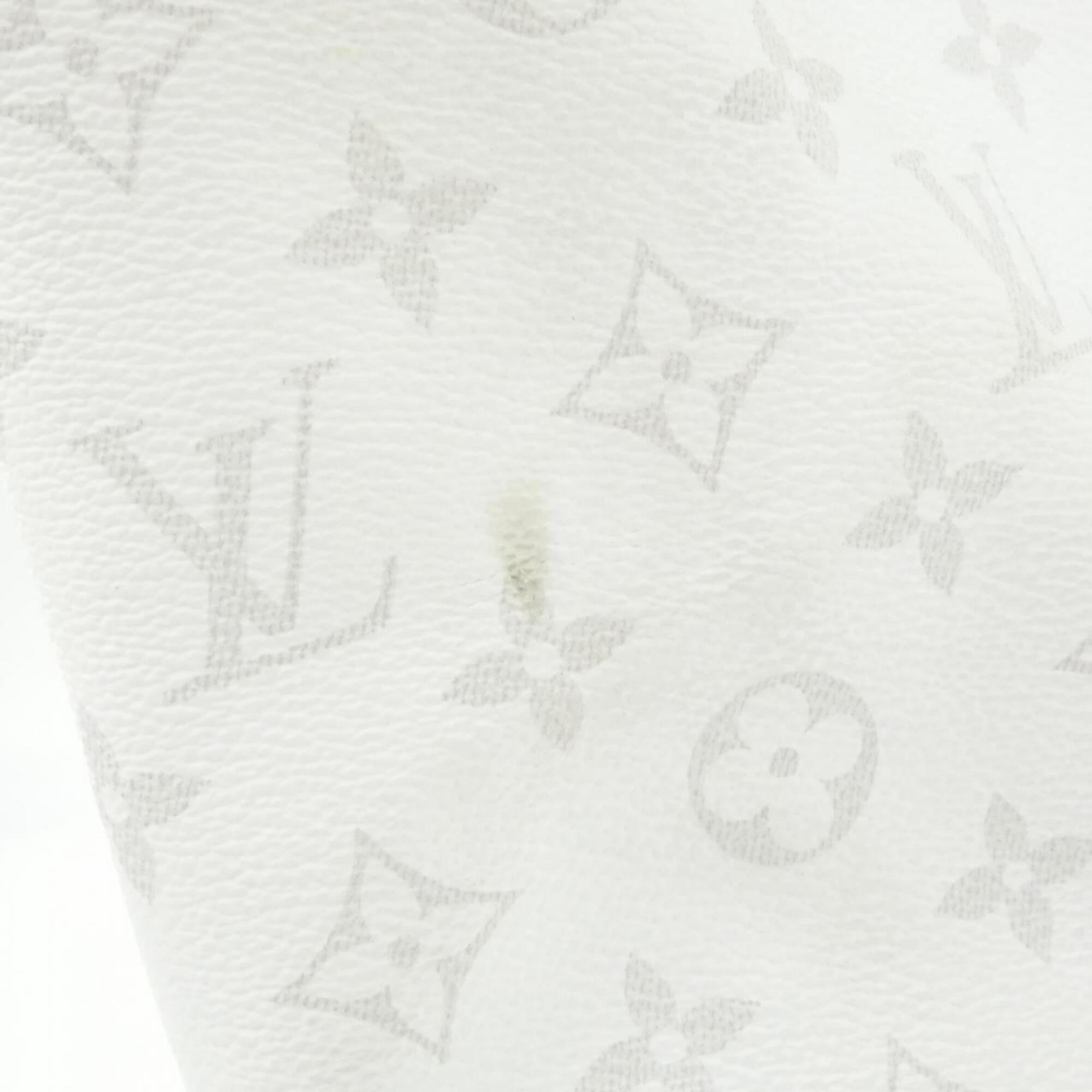 Louis Vuitton White Coated Canvas Handbag (Pre-Owned)