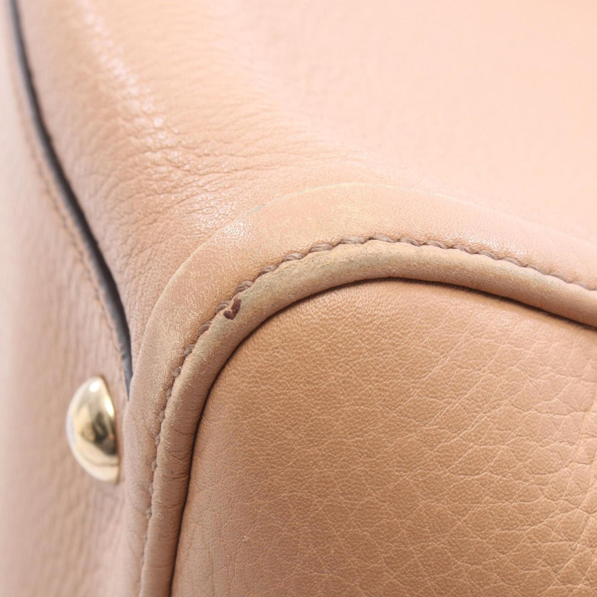 Gucci Pink Leather Handbag (Pre-Owned)