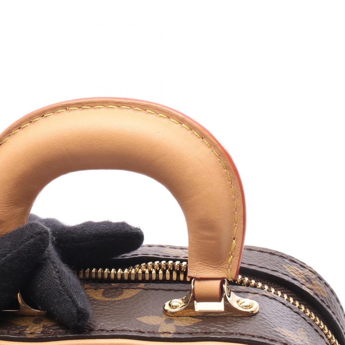 Louis Vuitton Brown Coated Canvas Monogram Pvc Leather Handbag (Pre-Owned)
