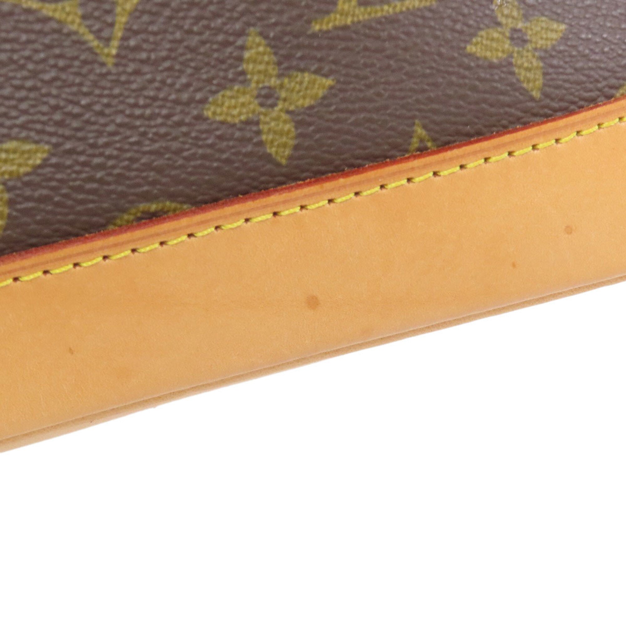 Louis Vuitton Brown Monogram Canvas Handbag (Pre-Owned)