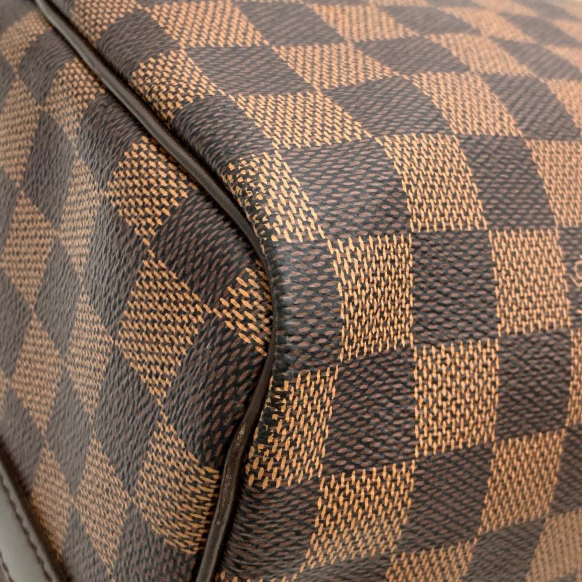 Louis Vuitton Brown Damier Canvas Handbag (Pre-Owned)