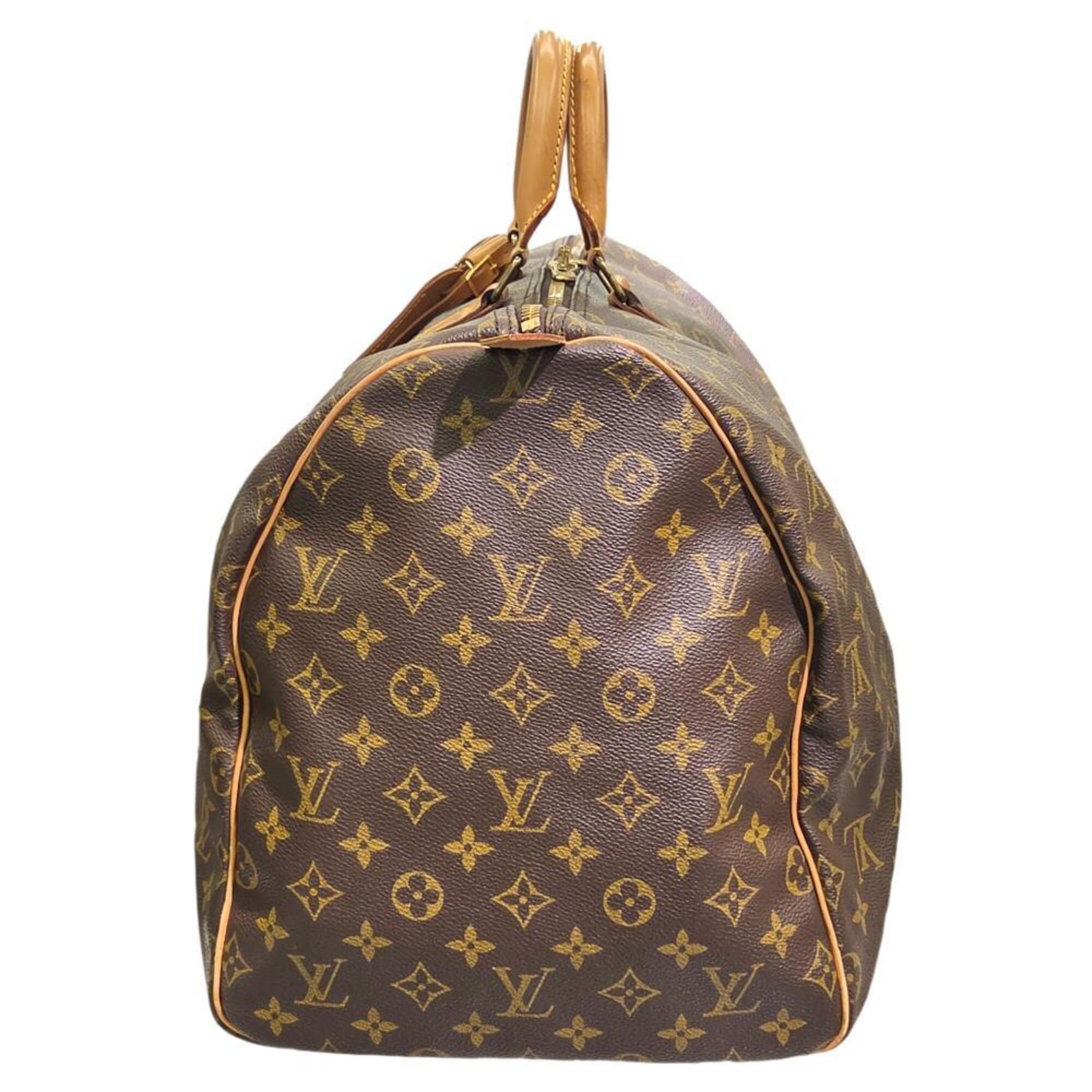 Louis Vuitton Monogram Brown Monogram Boston Bag Handbag (Pre-Owned)
