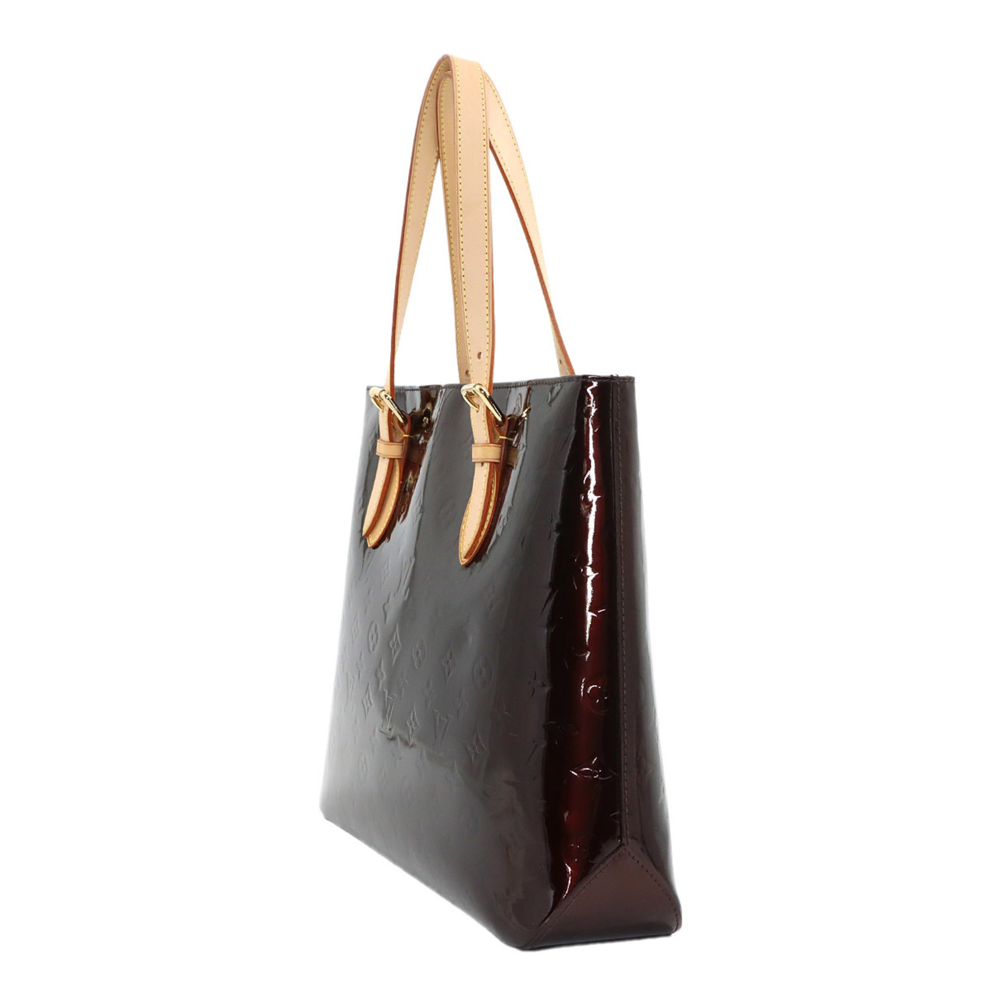 Louis Vuitton Amarante Monogram Vernis Handbag Tote Bag (Pre-Owned)
