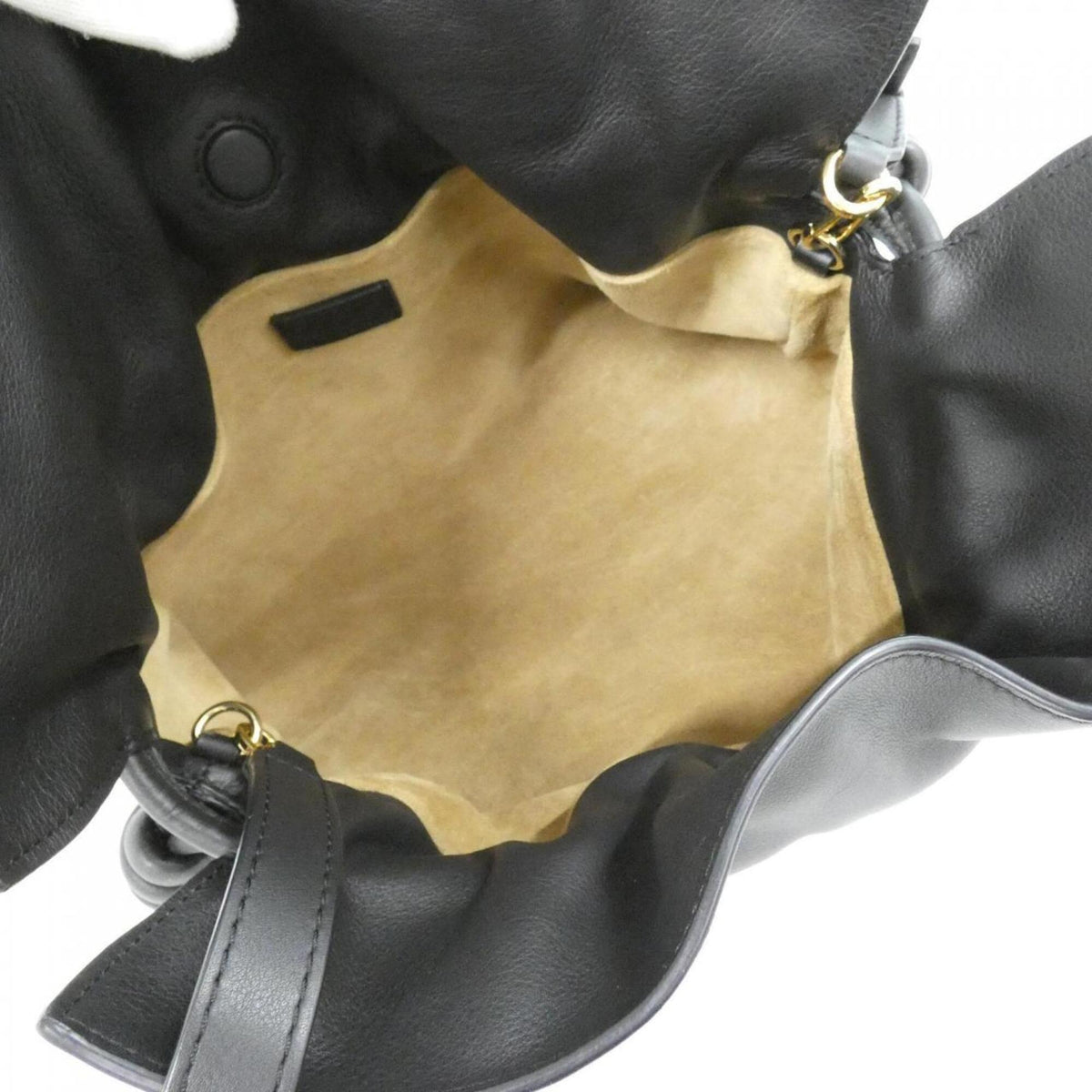 Loewe Black Leather Handbag (Pre-Owned)