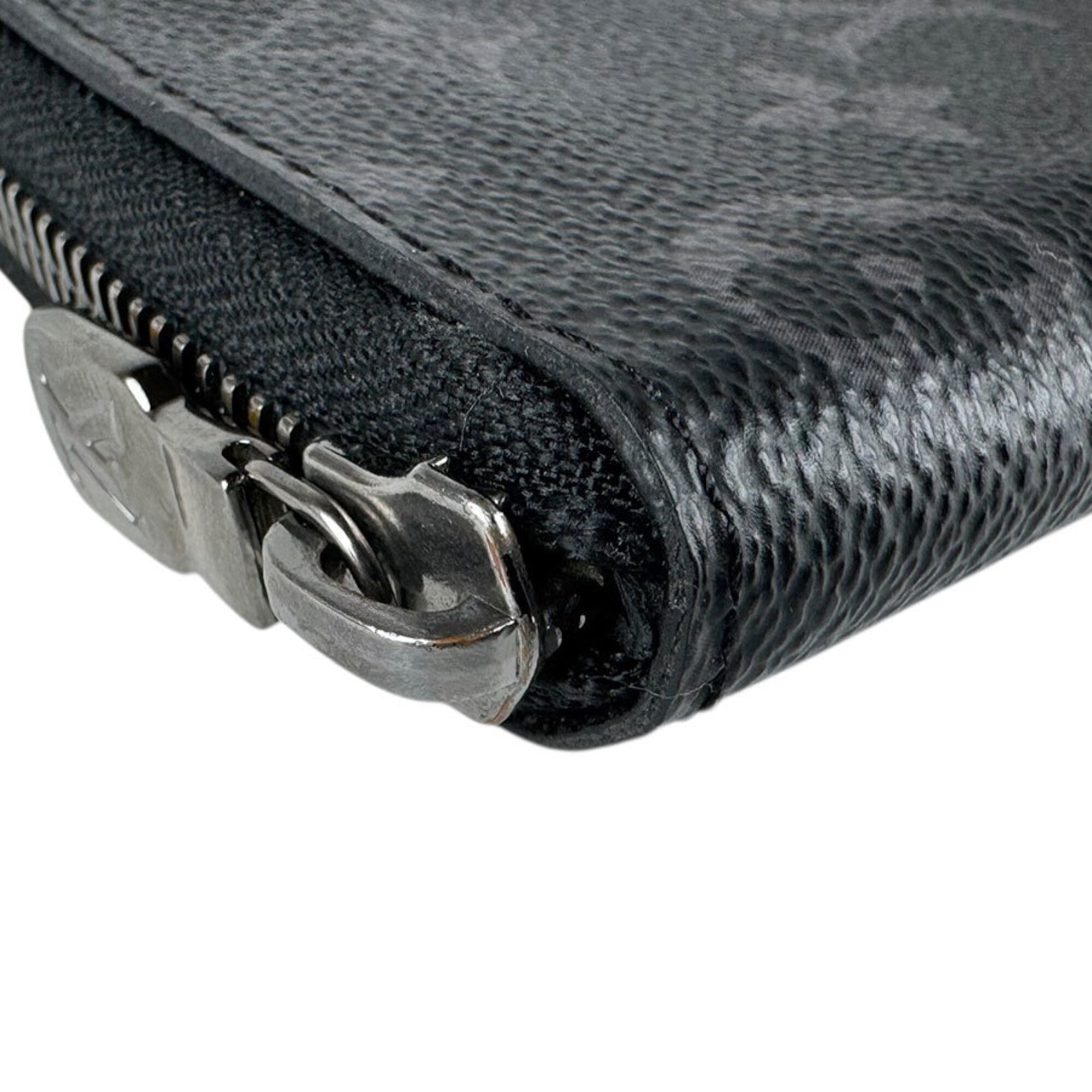 Louis Vuitton Black Monogram Eclipse Monogram Eclipse Long Wallet (Bi-Fold) (Pre-Owned)