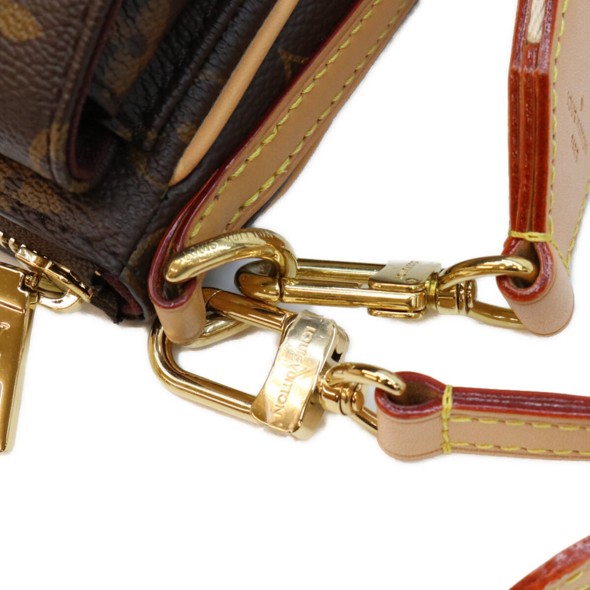 Louis Vuitton Brown Monogram Shoulder Bag (Pre-Owned)