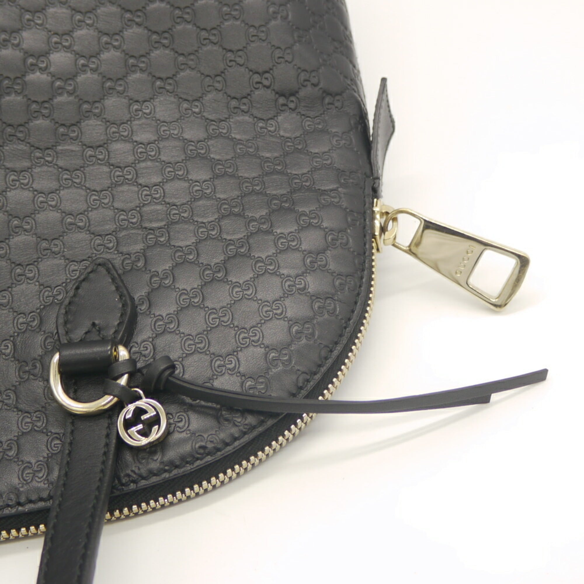 Gucci Black Handbag Shoulder Bag (Pre-Owned)