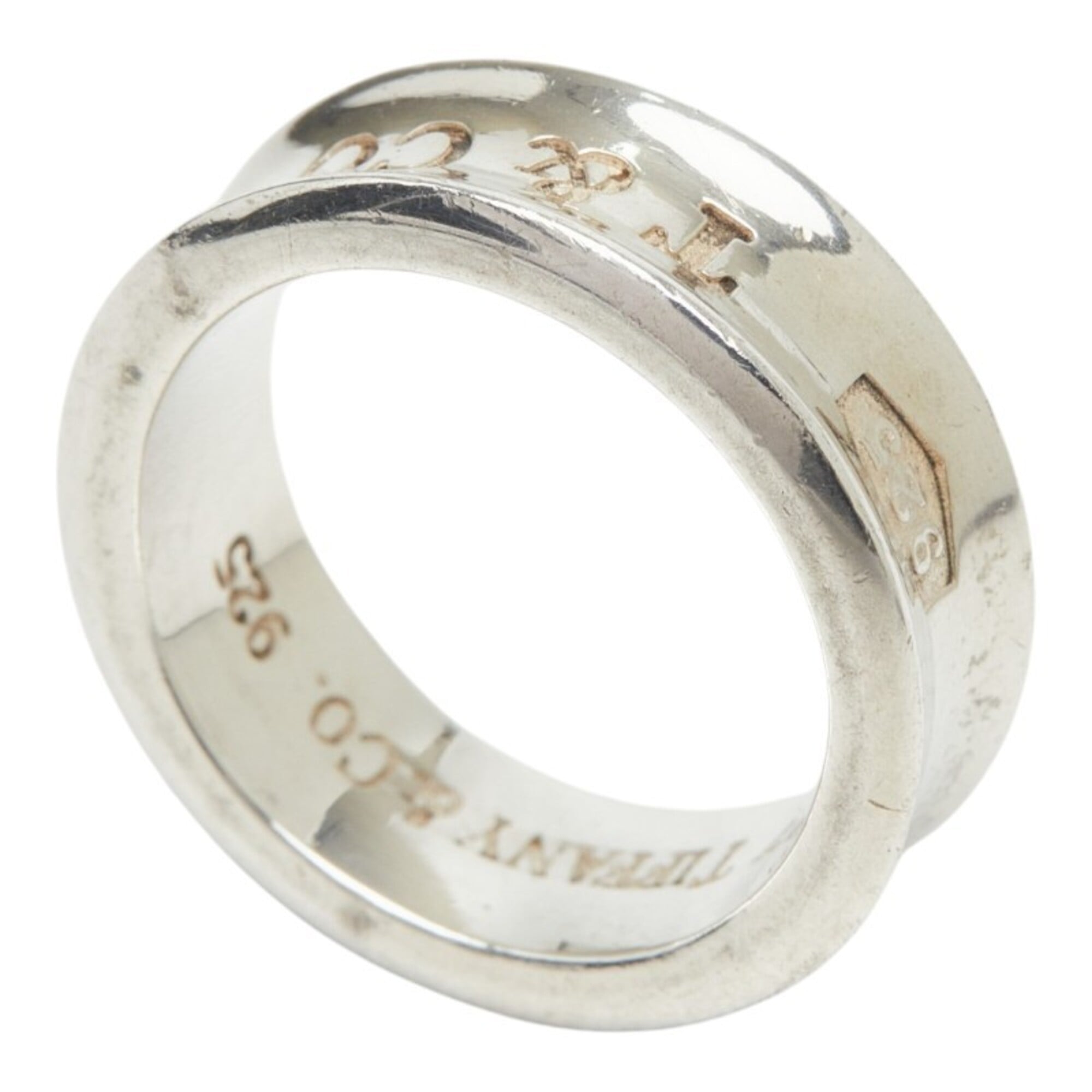 Tiffany Silver 925 Band Ring (Pre-Owned)