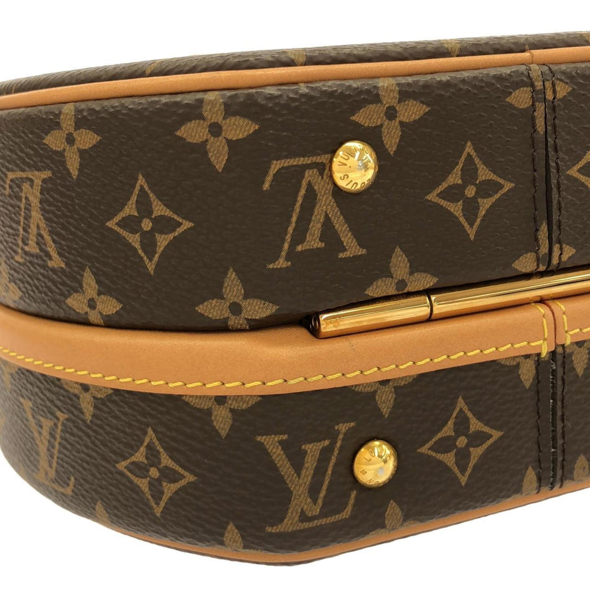 Louis Vuitton Marron Monogram Coated Canvas Handbag (Pre-Owned)