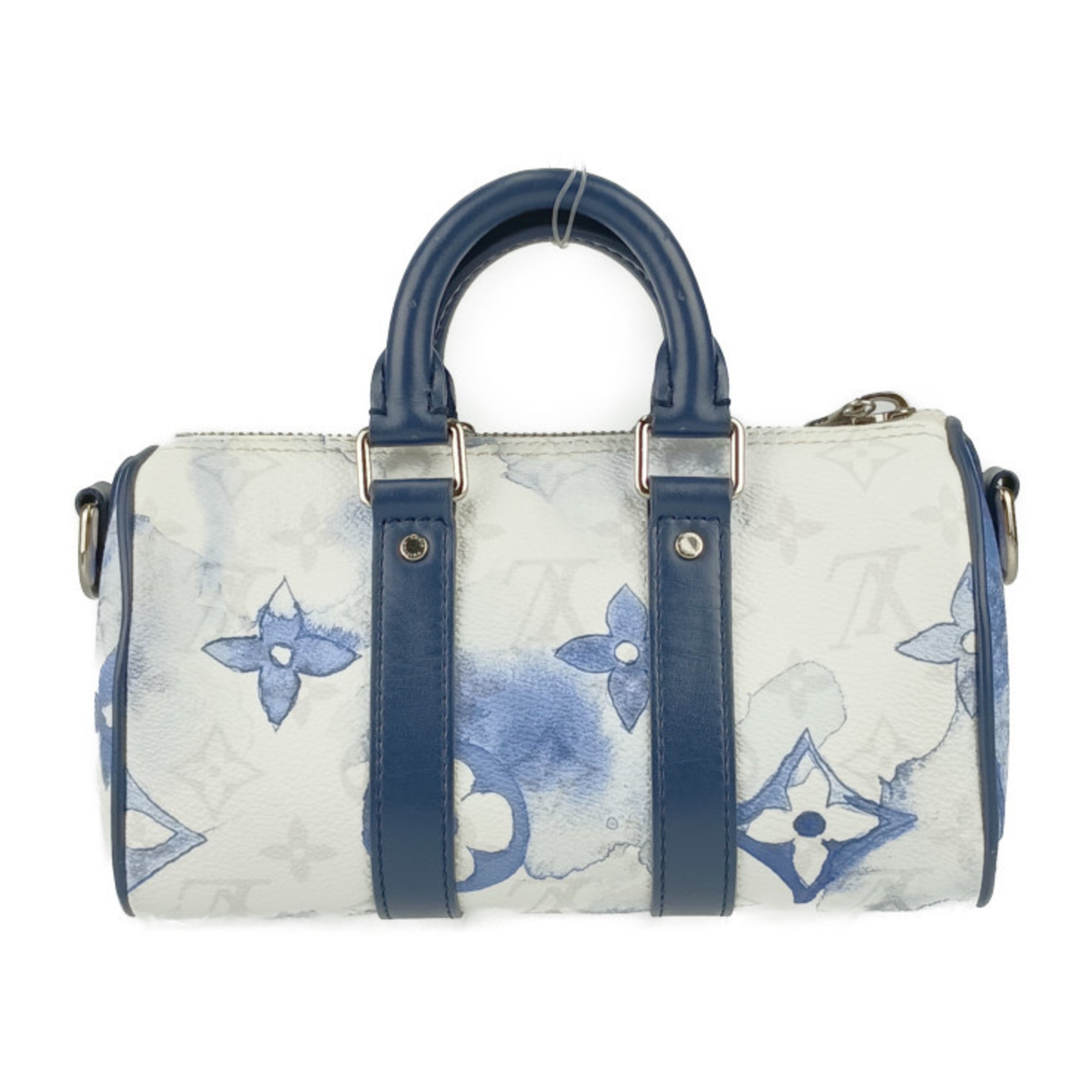 Louis Vuitton Blue Monogram White Monogram Handbag Shoulder Bag (Pre-Owned)