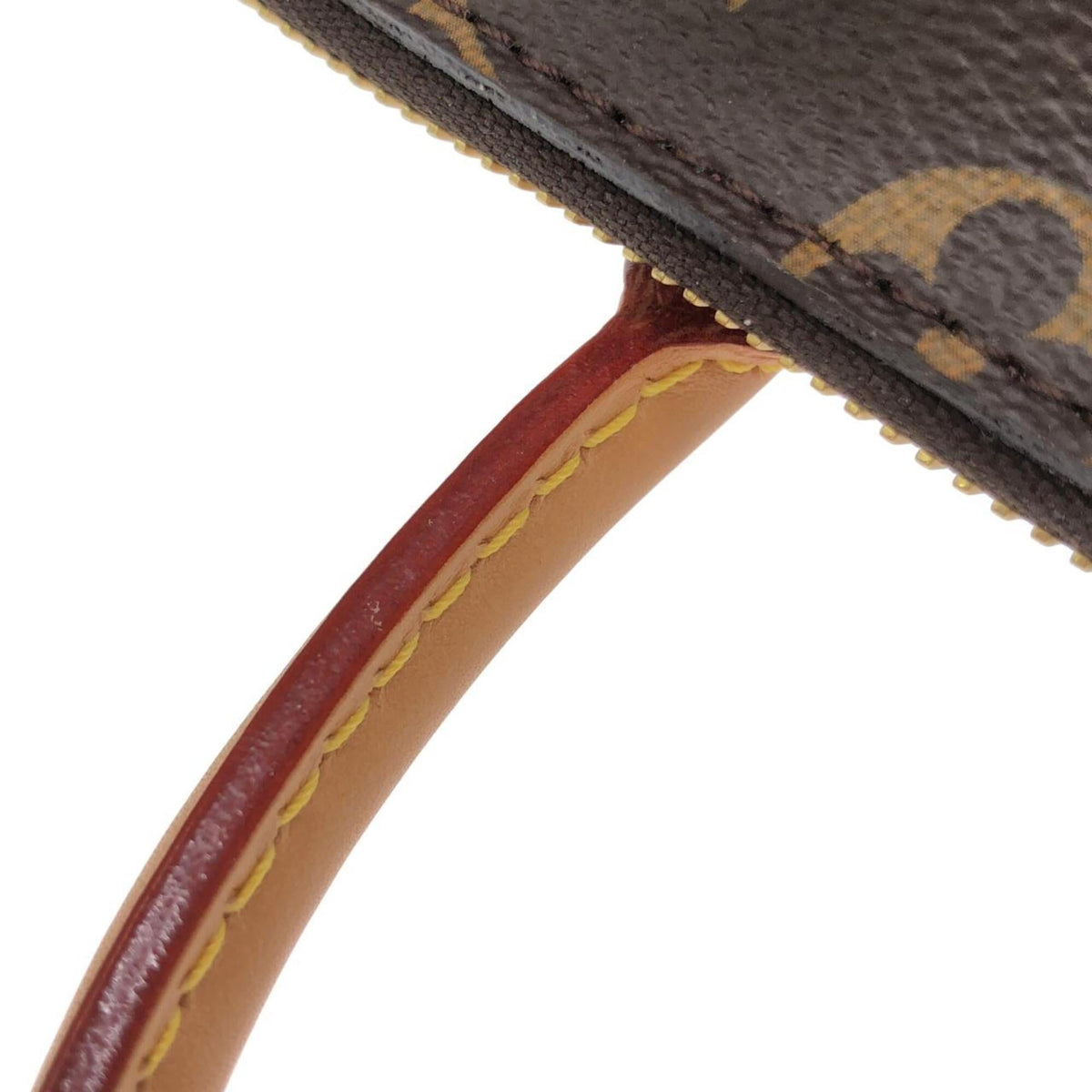Louis Vuitton Brown Coated Canvas Handbag (Pre-Owned)