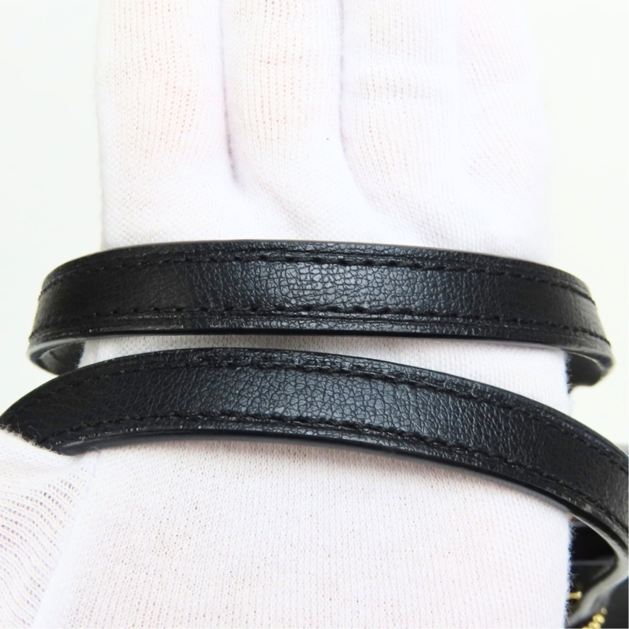 Coach Black Leather Tote Bag (Pre-Owned)