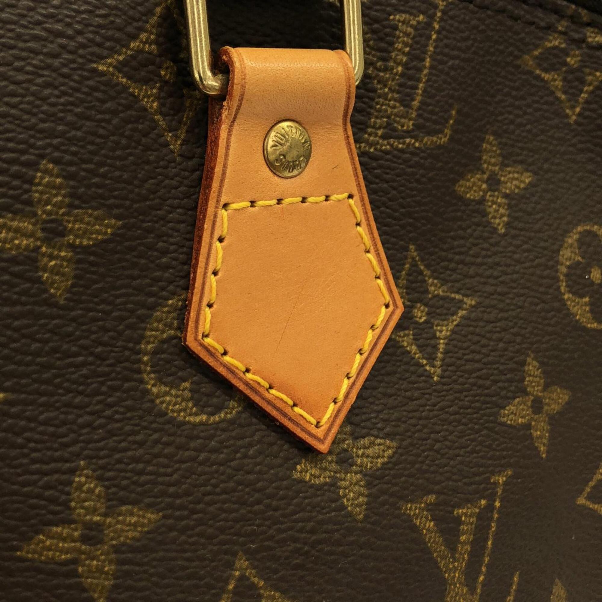 Louis Vuitton Marron Coated Canvas Handbag (Pre-Owned)