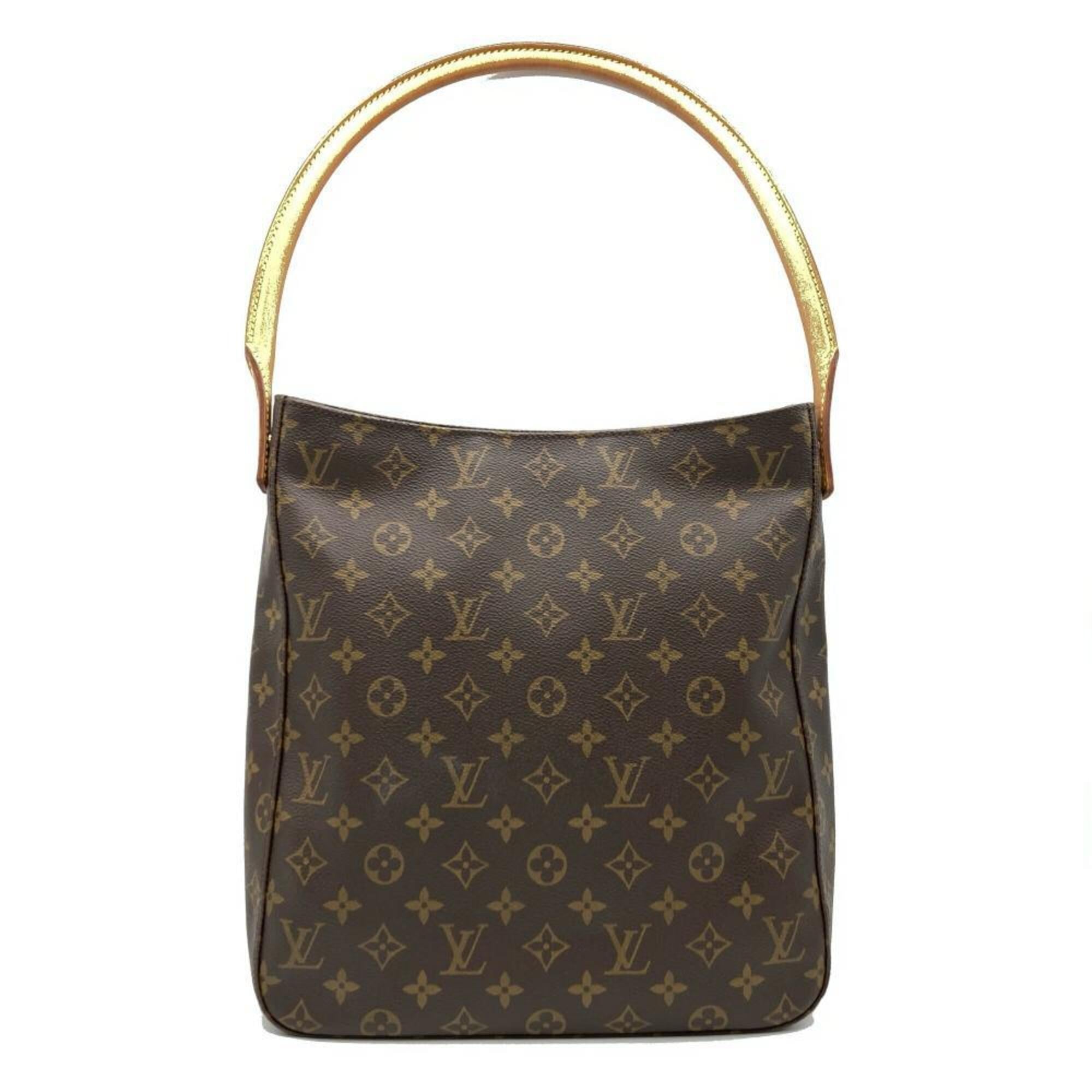 Louis Vuitton Brown Monogram Canvas Shoulder Bag (Pre-Owned)