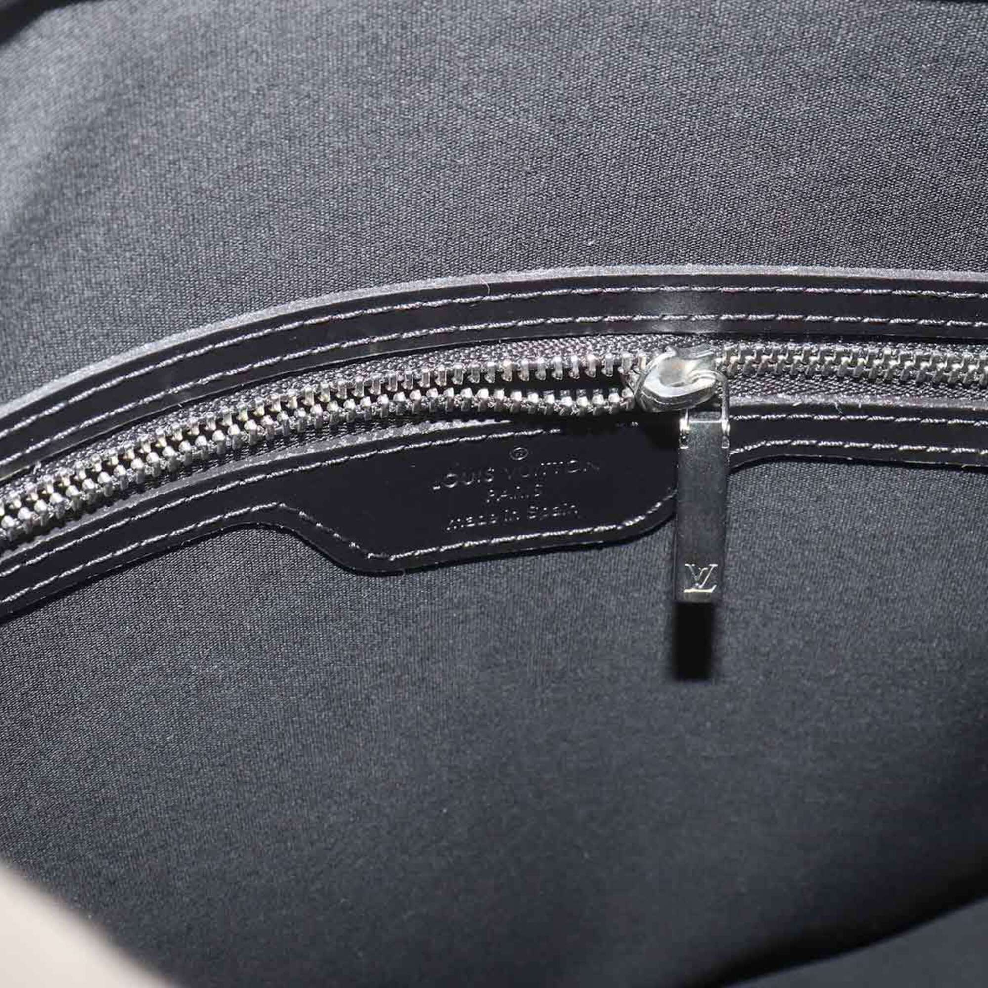 Louis Vuitton Noir Monogram Mat Handbag Tote Bag (Pre-Owned)