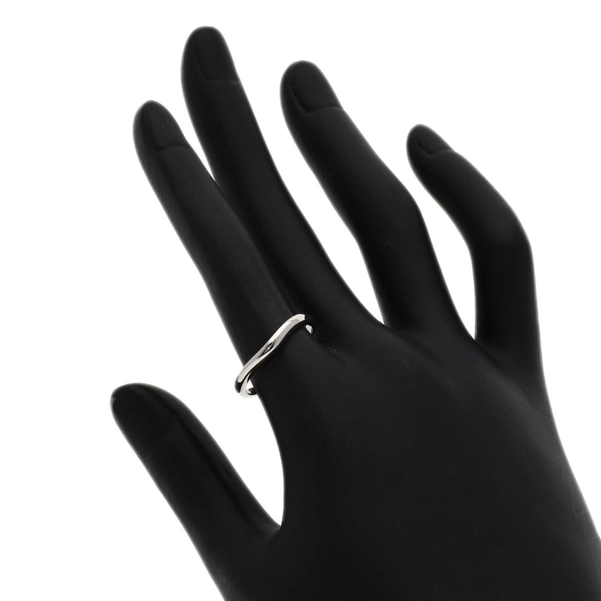 Bvlgari Platinum 950 Band Ring (Pre-Owned)