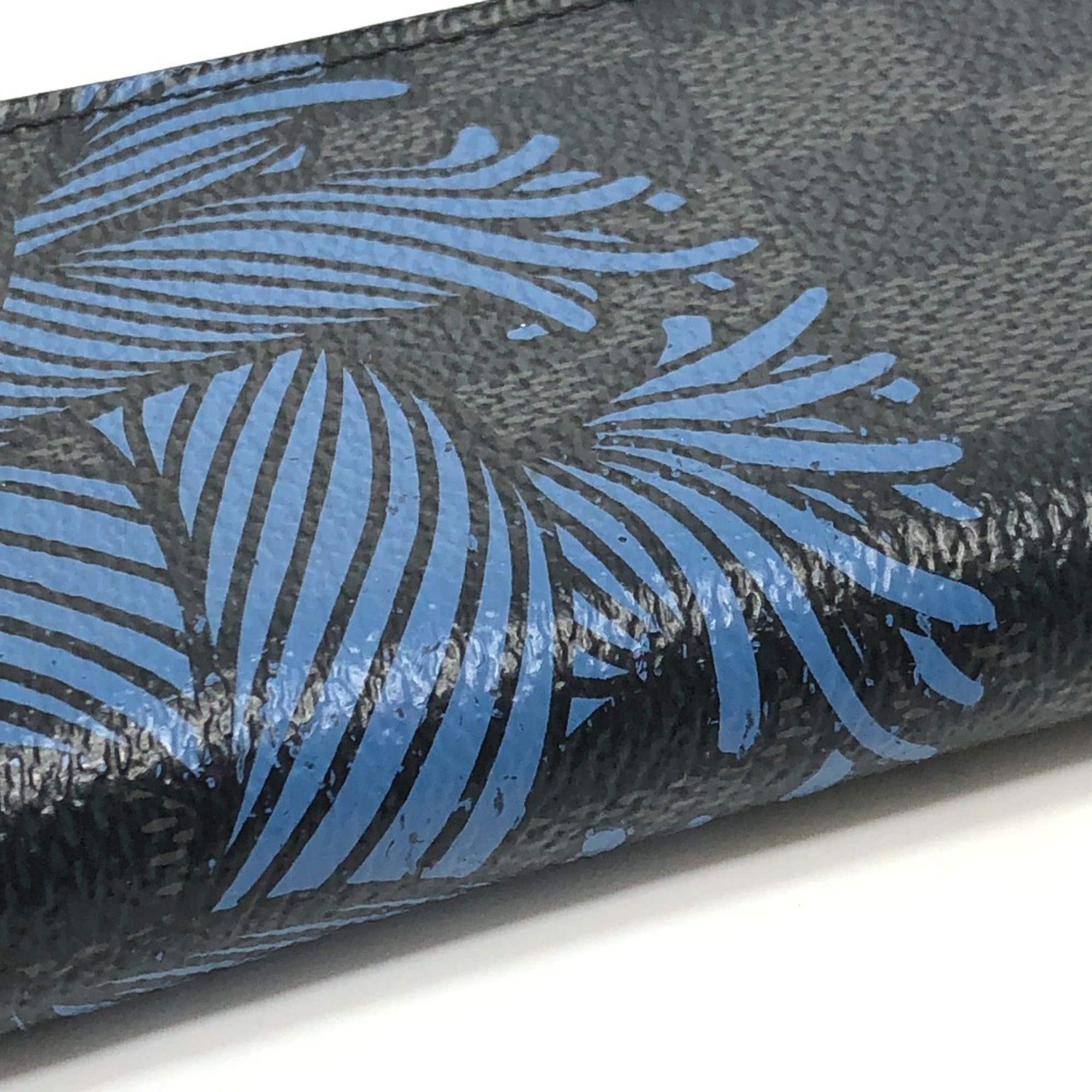 Louis Vuitton Black Damier Graphite Coin Purse/Coin Case (Pre-Owned)