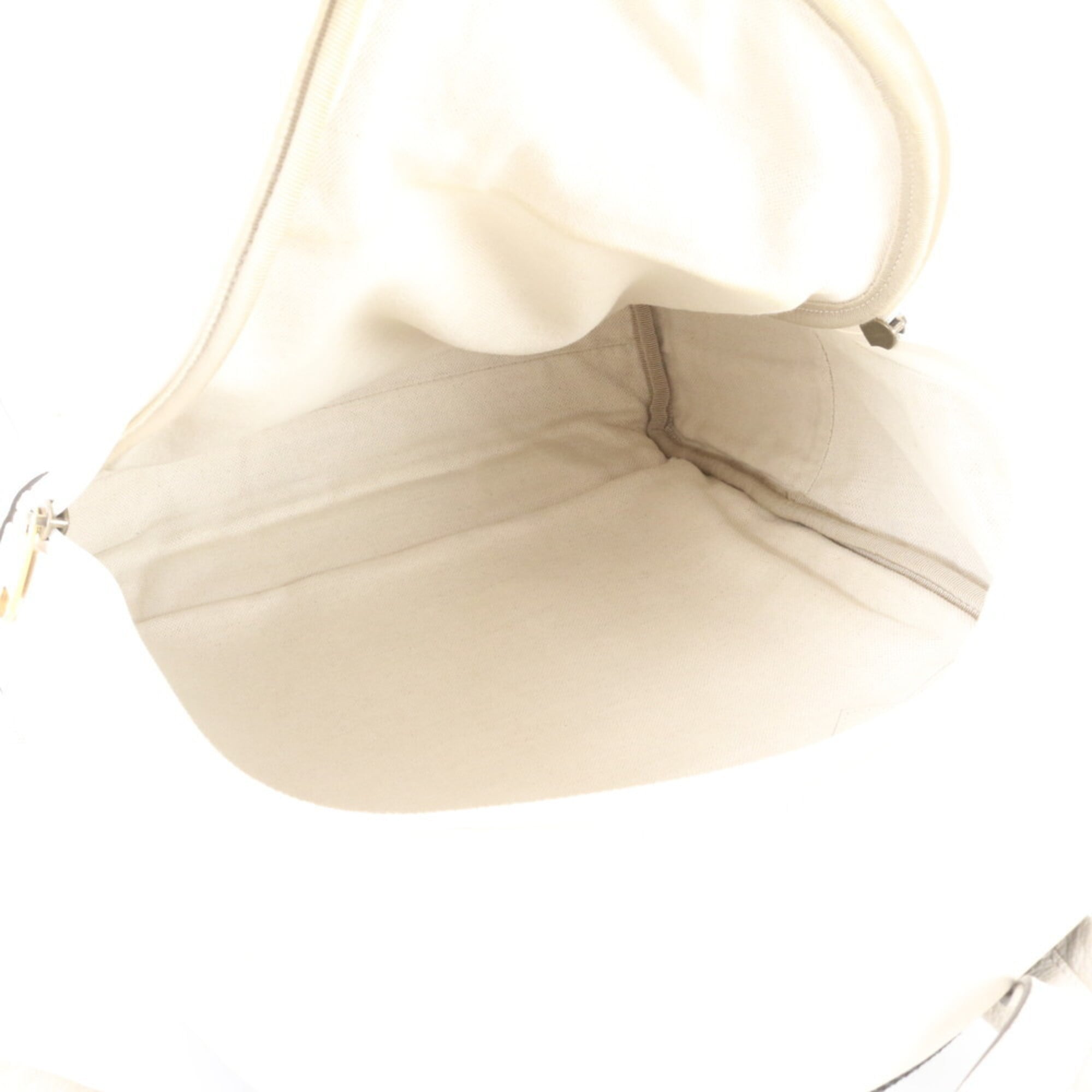 Gucci Black White Leather Backpack Shoulder Bag (Pre-Owned)