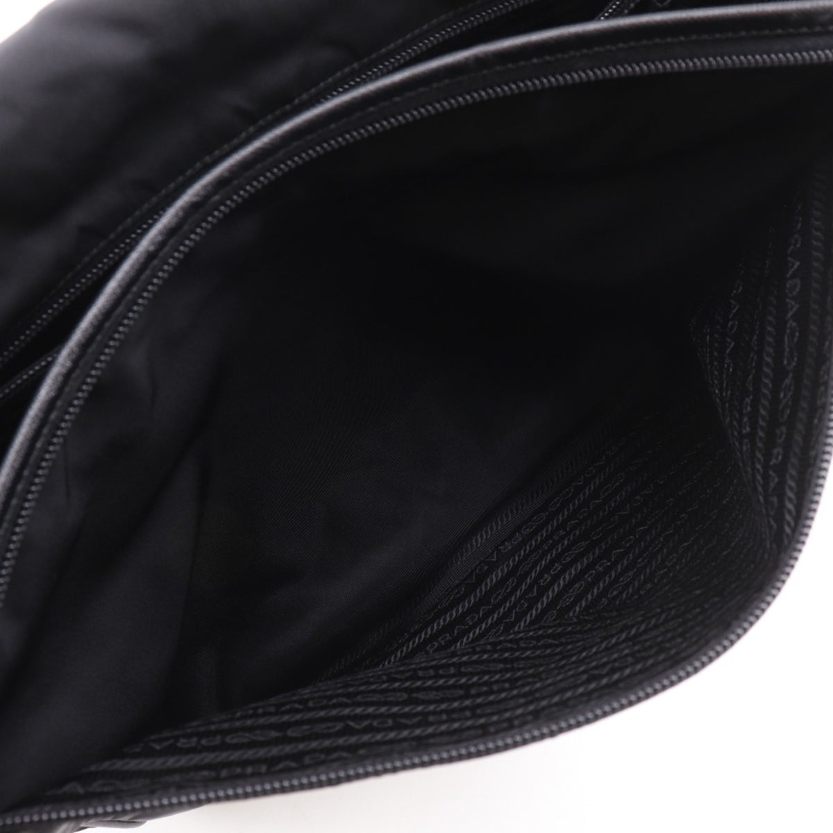 Prada Black Nero Nylon Shoulder Bag (Pre-Owned)
