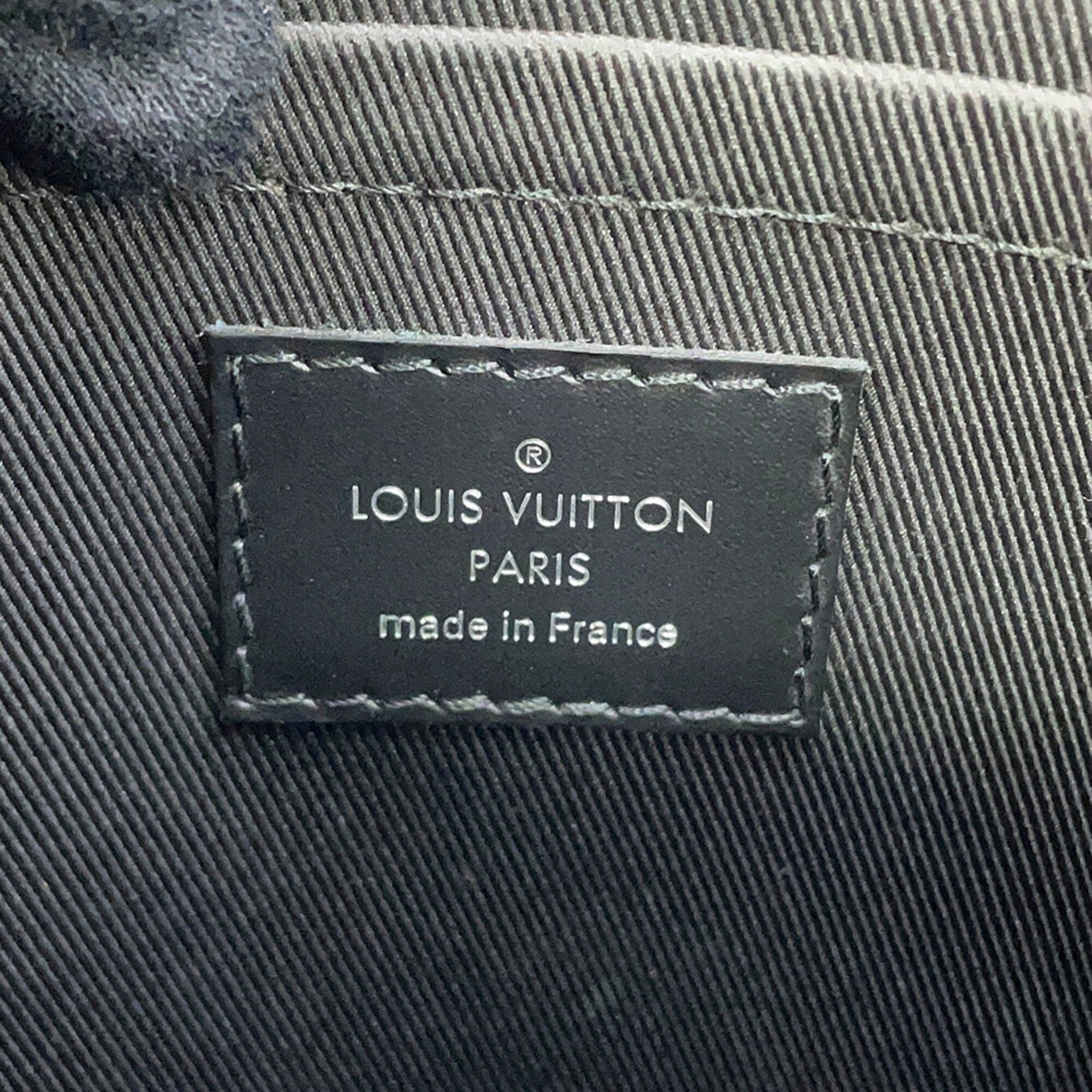 Louis Vuitton Noir Monogram Eclipse Clutch Bag Pochette (Pre-Owned)