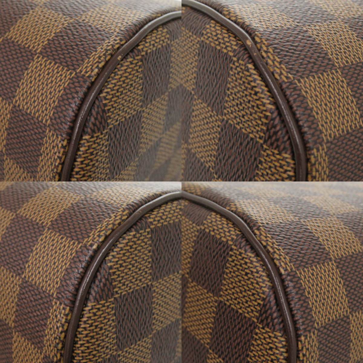 Louis Vuitton Damier Canvas Ebene Damier Canvas Handbag (Pre-Owned)