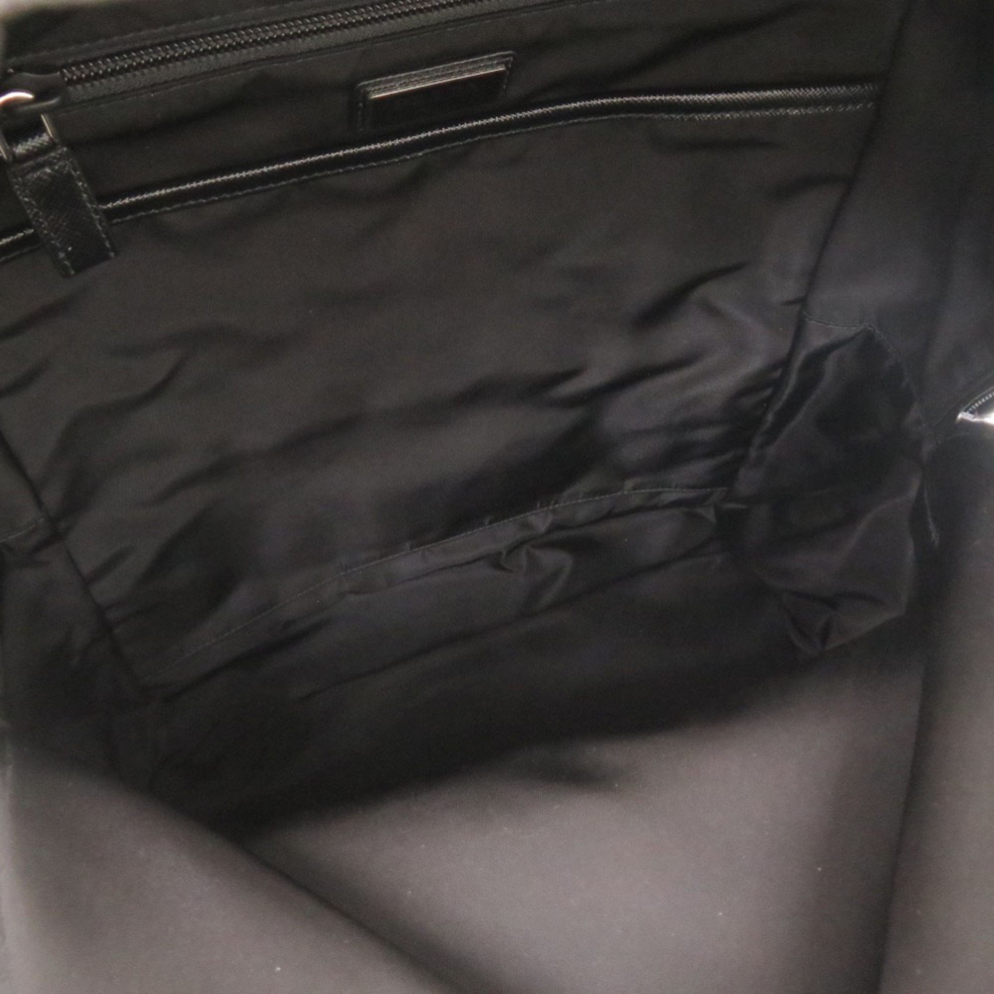 Prada Black Nylon Backpack (Pre-Owned)