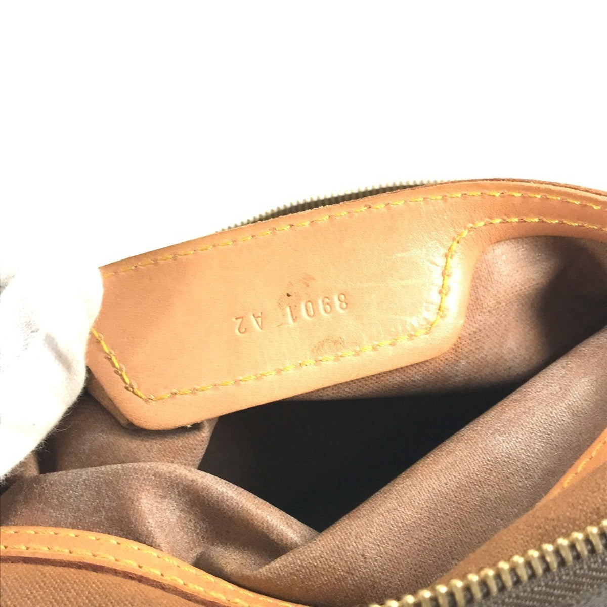 Louis Vuitton Brown Monogram Shoulder Bag Tote Bag (Pre-Owned)