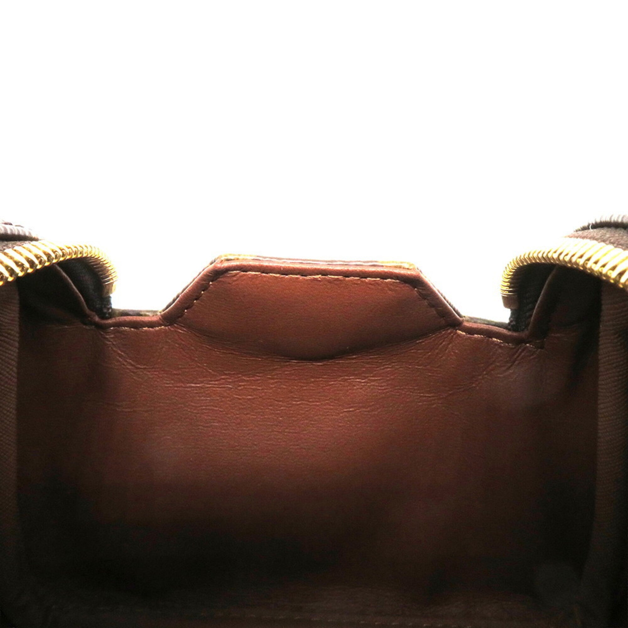 Louis Vuitton Brown Monogram Monogram Clutch Bag Handbag Pouch (Pre-Owned)