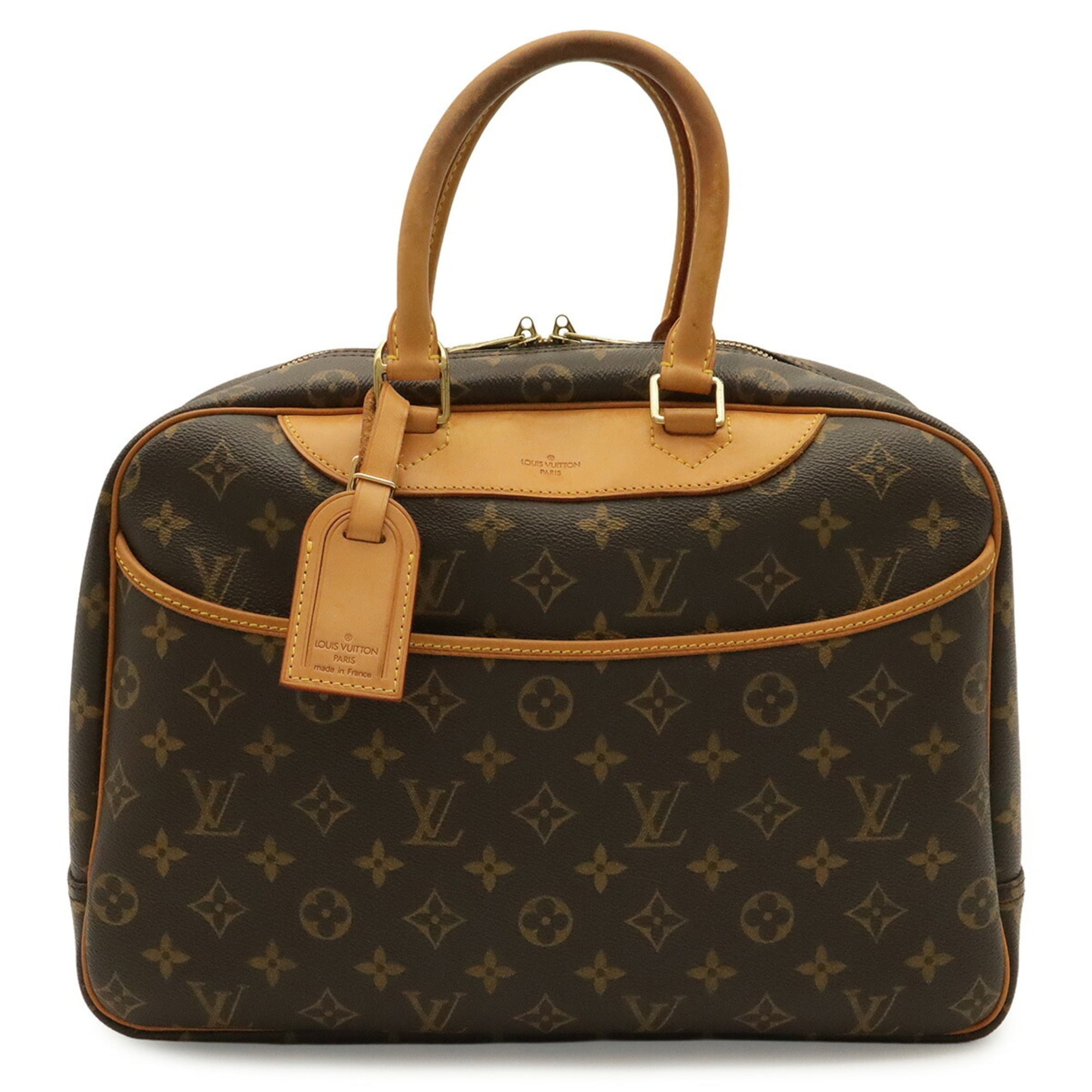 Louis Vuitton Brown Monogram Canvas Boston Bag Handbag (Pre-Owned)