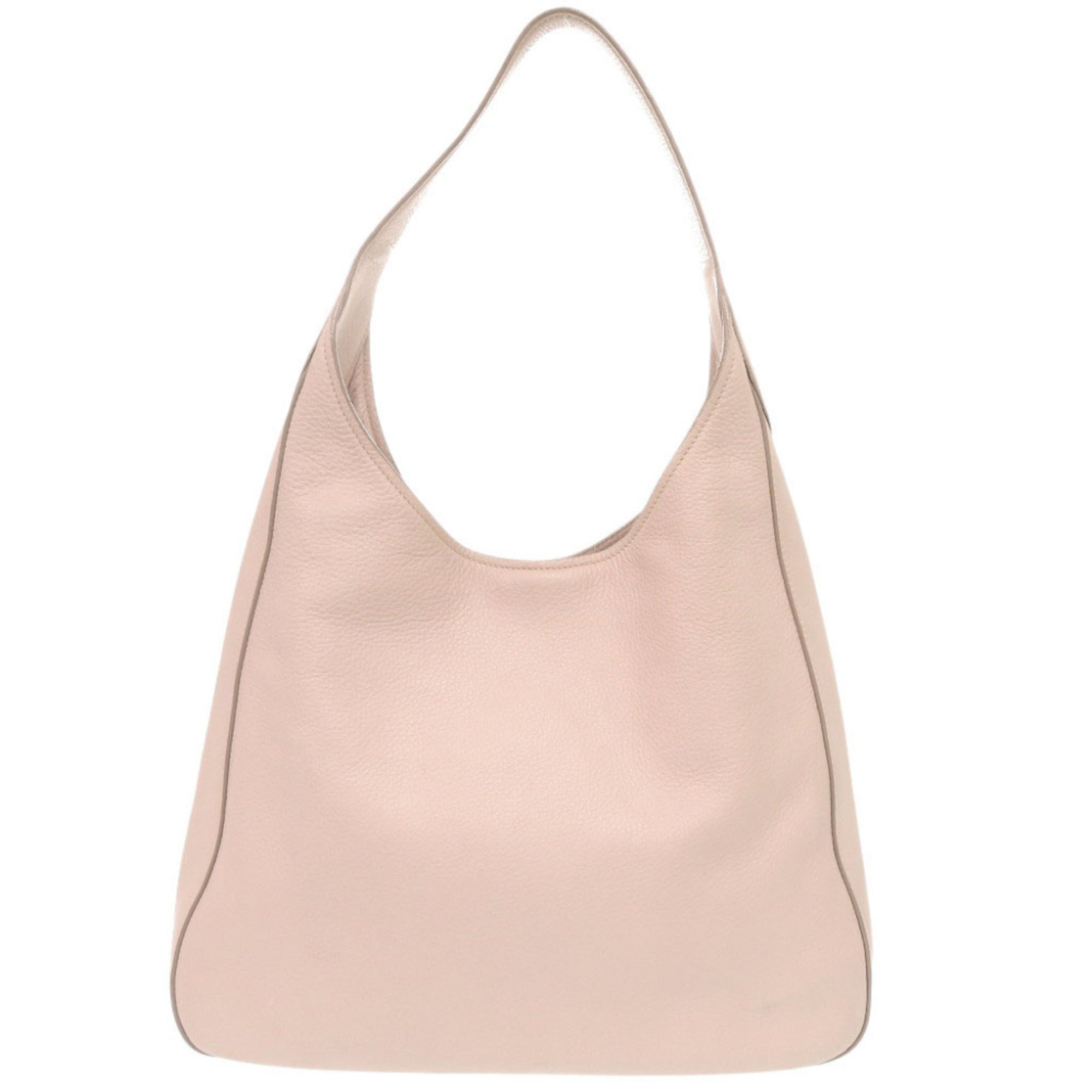 Prada Pink Leather Shoulder Bag (Pre-Owned)