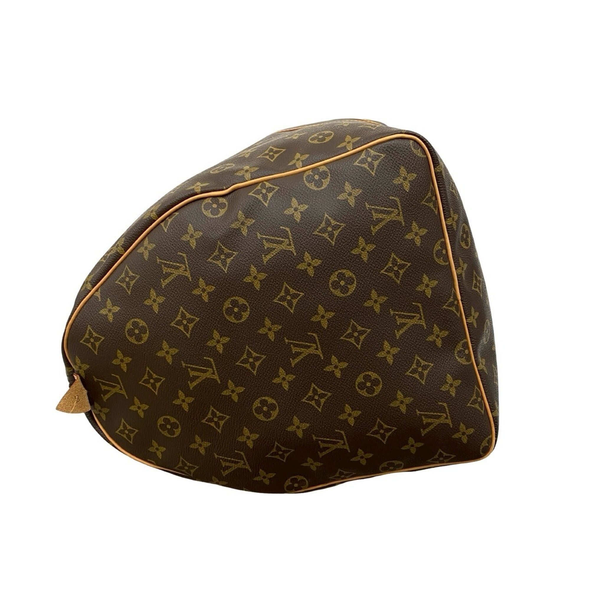 Louis Vuitton Brown Leather Pvc Boston Bag Handbag (Pre-Owned)