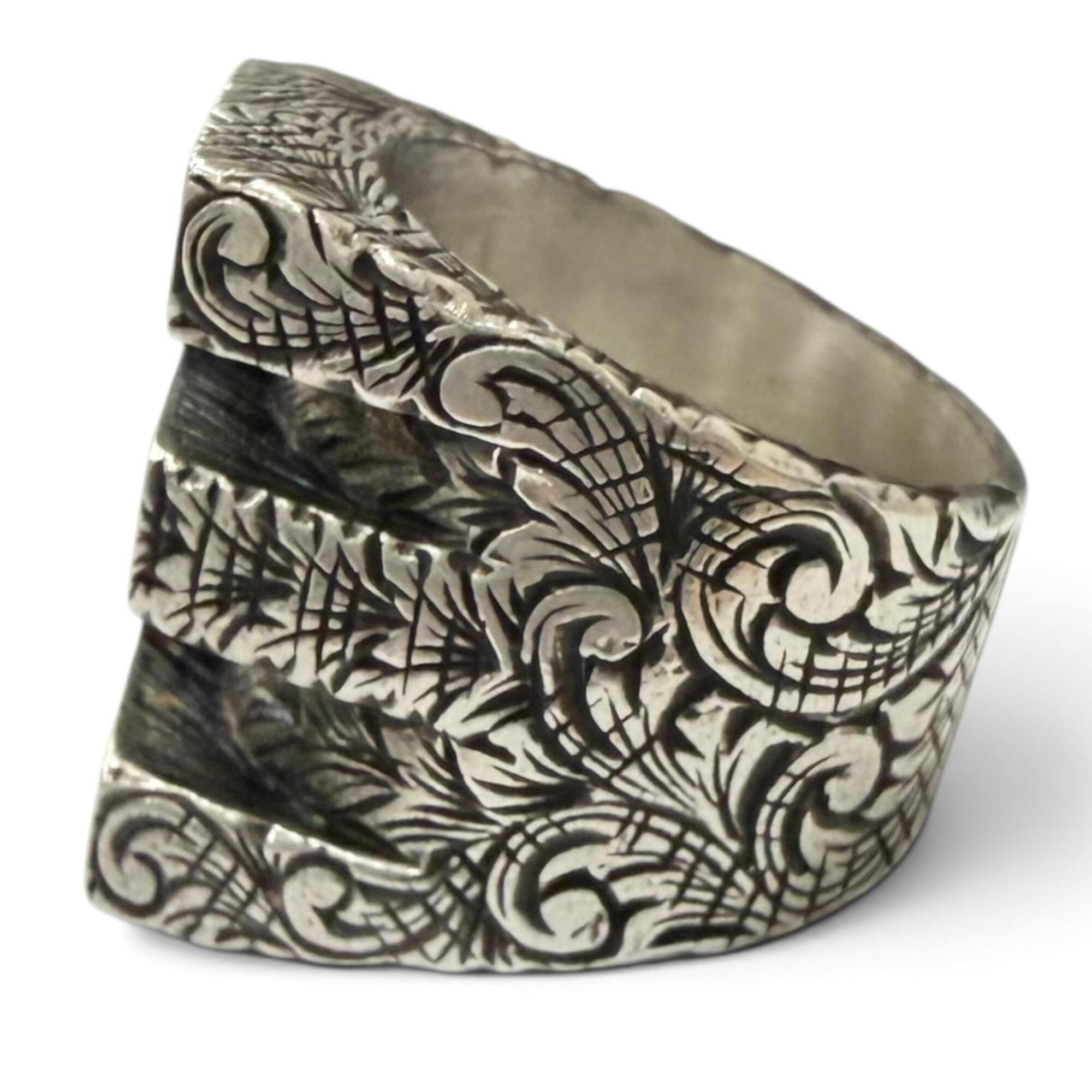 Gucci Silver Silver 925 Band Ring (Pre-Owned)