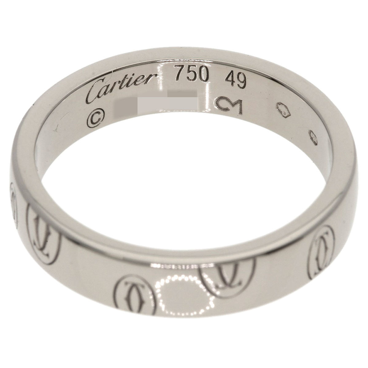 Cartier White Gold (18K) Band Ring (Pre-Owned)