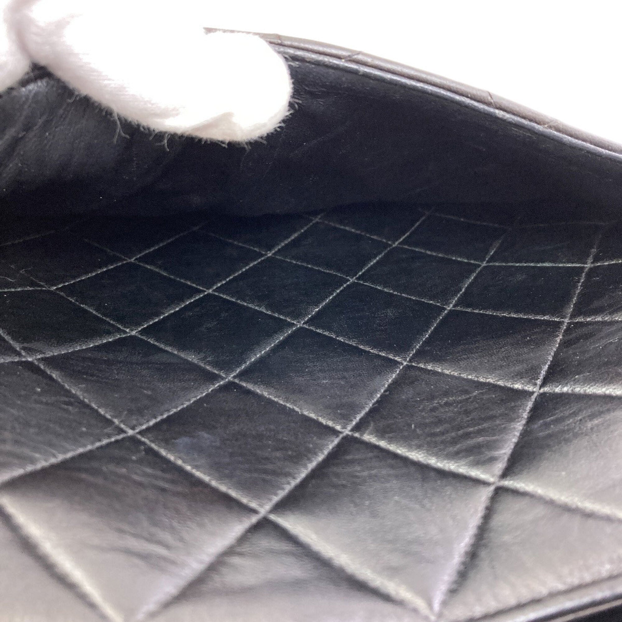 Chanel Black Leather Tote Bag (Pre-Owned)