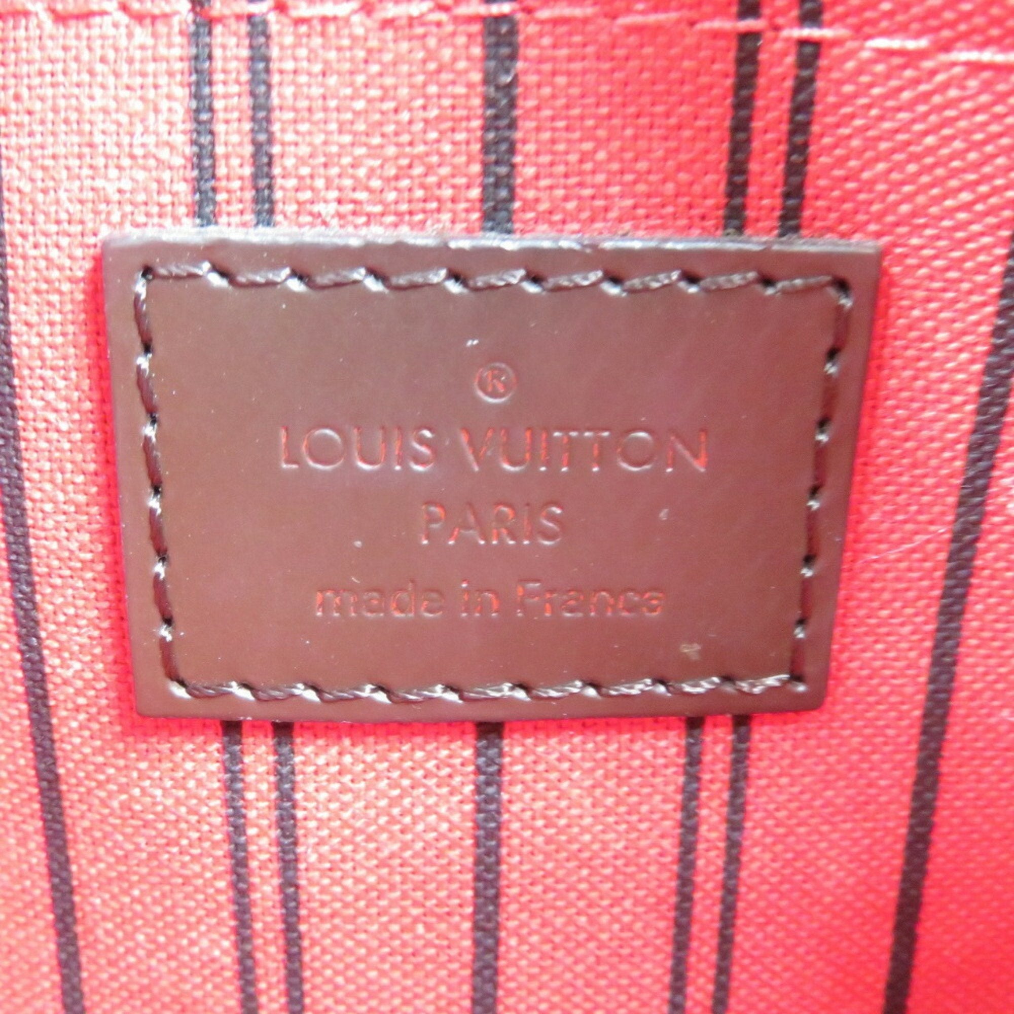 Louis Vuitton Brown Damier Canvas Pouch (Pre-Owned)
