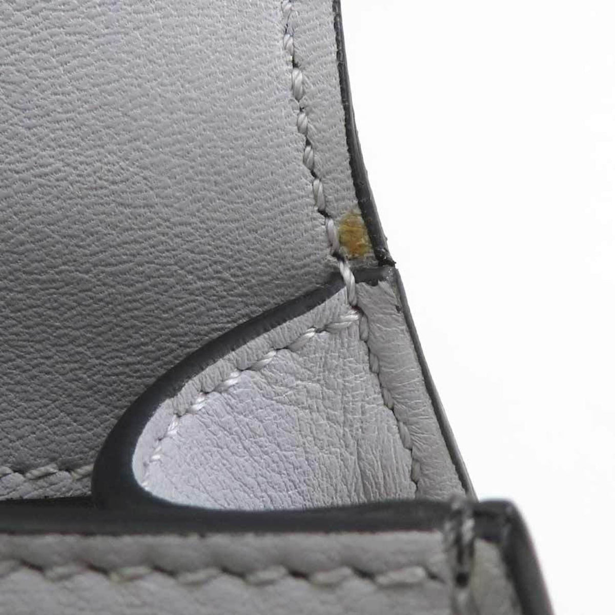Tod's Light Gray Yellow Leather Shoulder Bag (Pre-Owned)