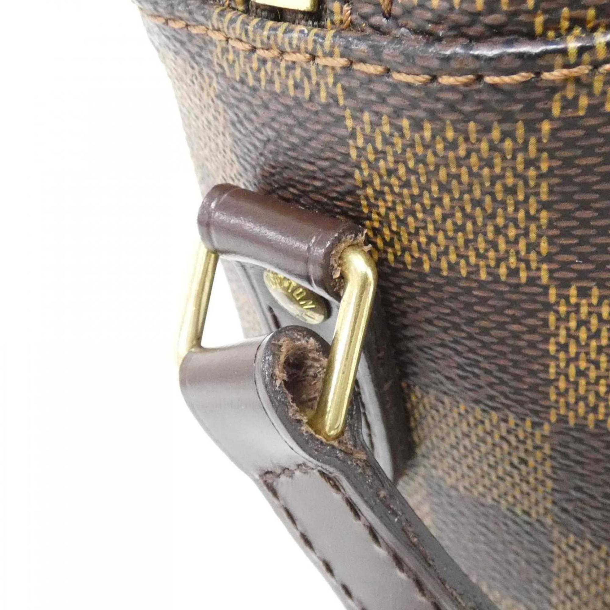 Louis Vuitton Brown Coated Canvas Shoulder Bag (Pre-Owned)