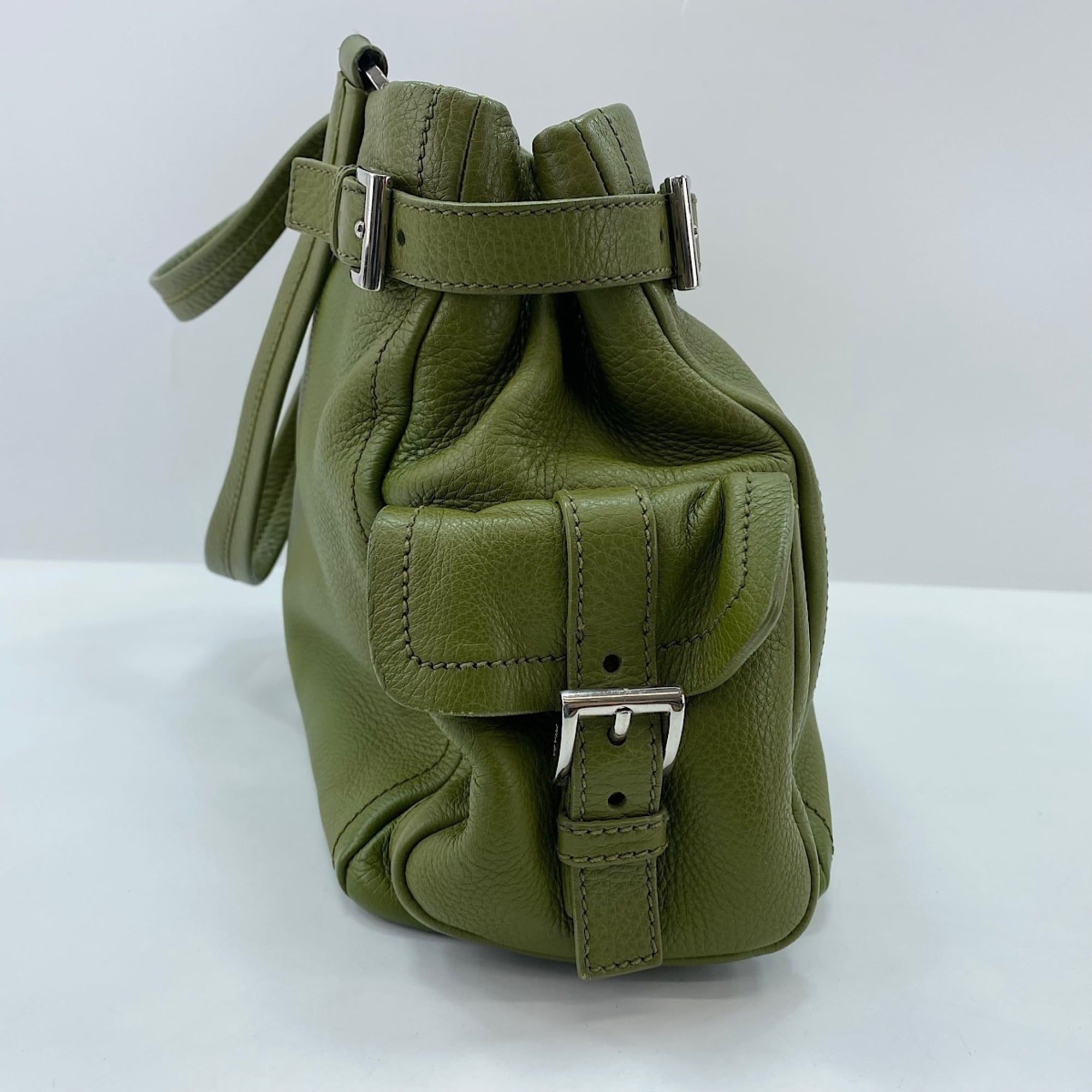 Prada Green Handbag (Pre-Owned)