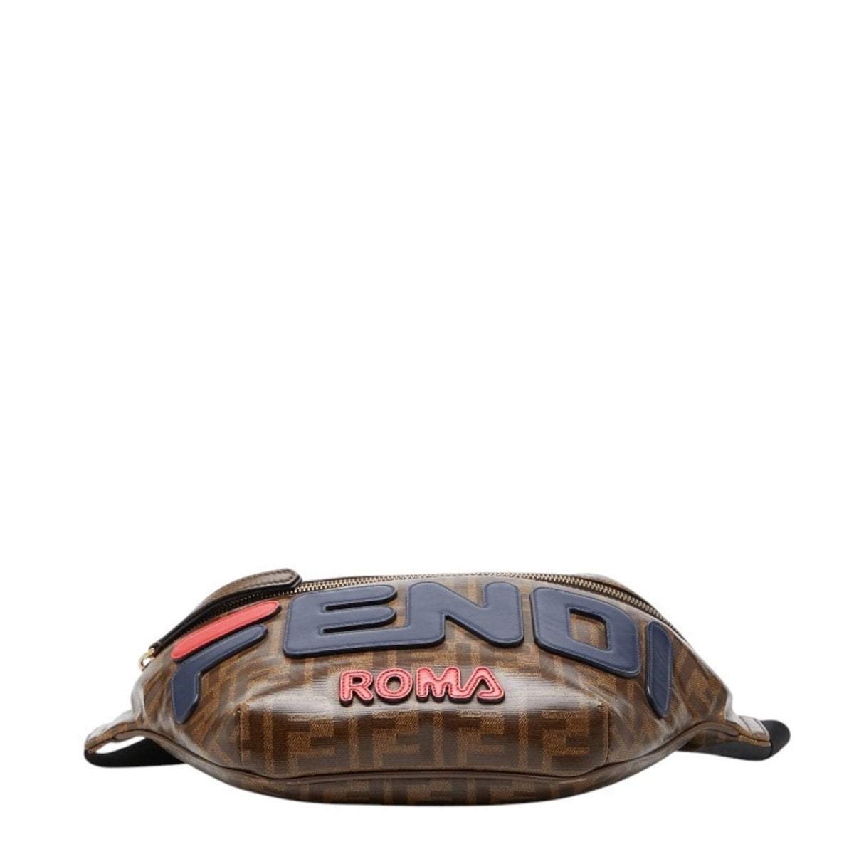 Fendi Zucca Brown Multi-Color Pvc Sling Bag (Pre-Owned)