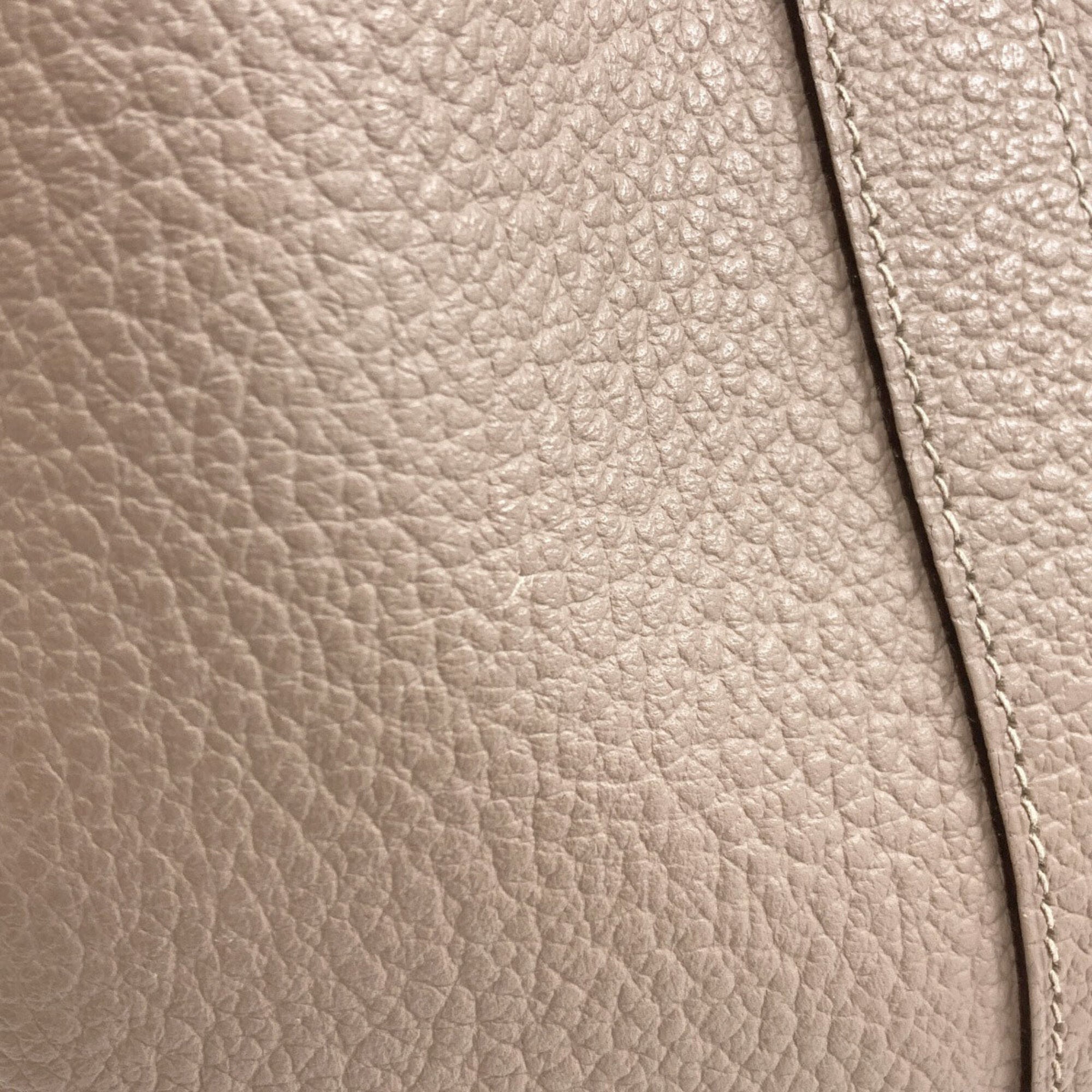Hermes Gray Vache Leather Handbag (Pre-Owned)