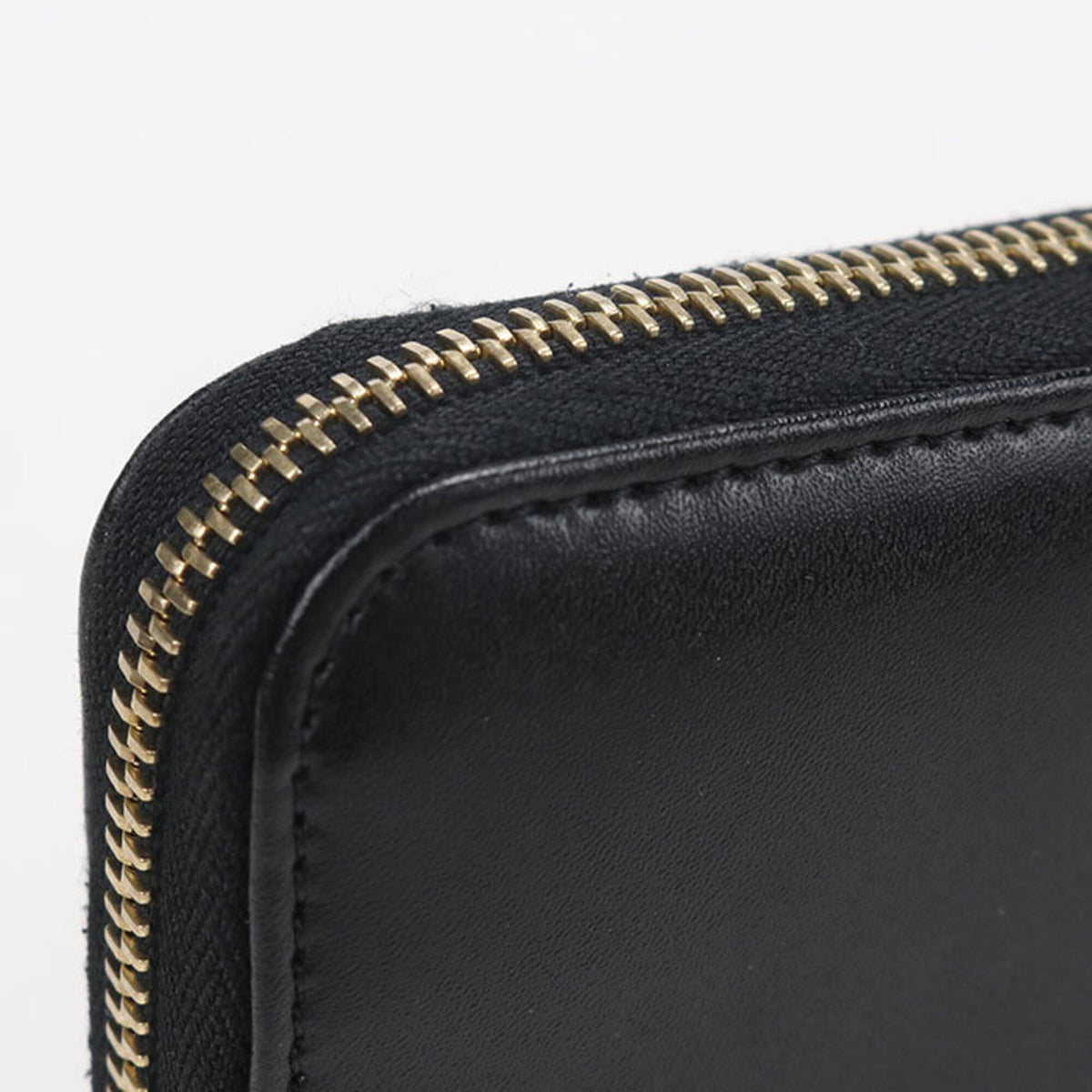 Fendi Black Leather Long Wallet (Bi-Fold) (Pre-Owned)