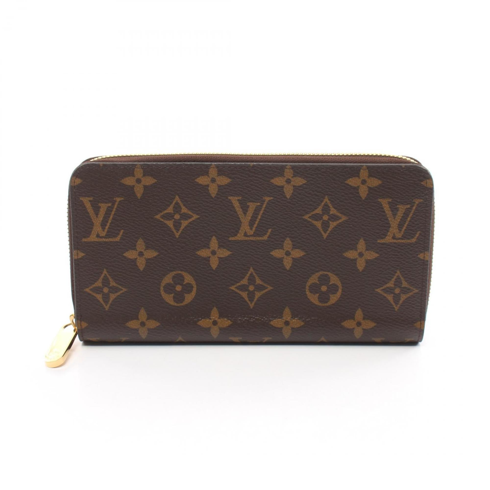 Louis Vuitton Brown Monogram Long Wallet (Bi-Fold) (Pre-Owned)