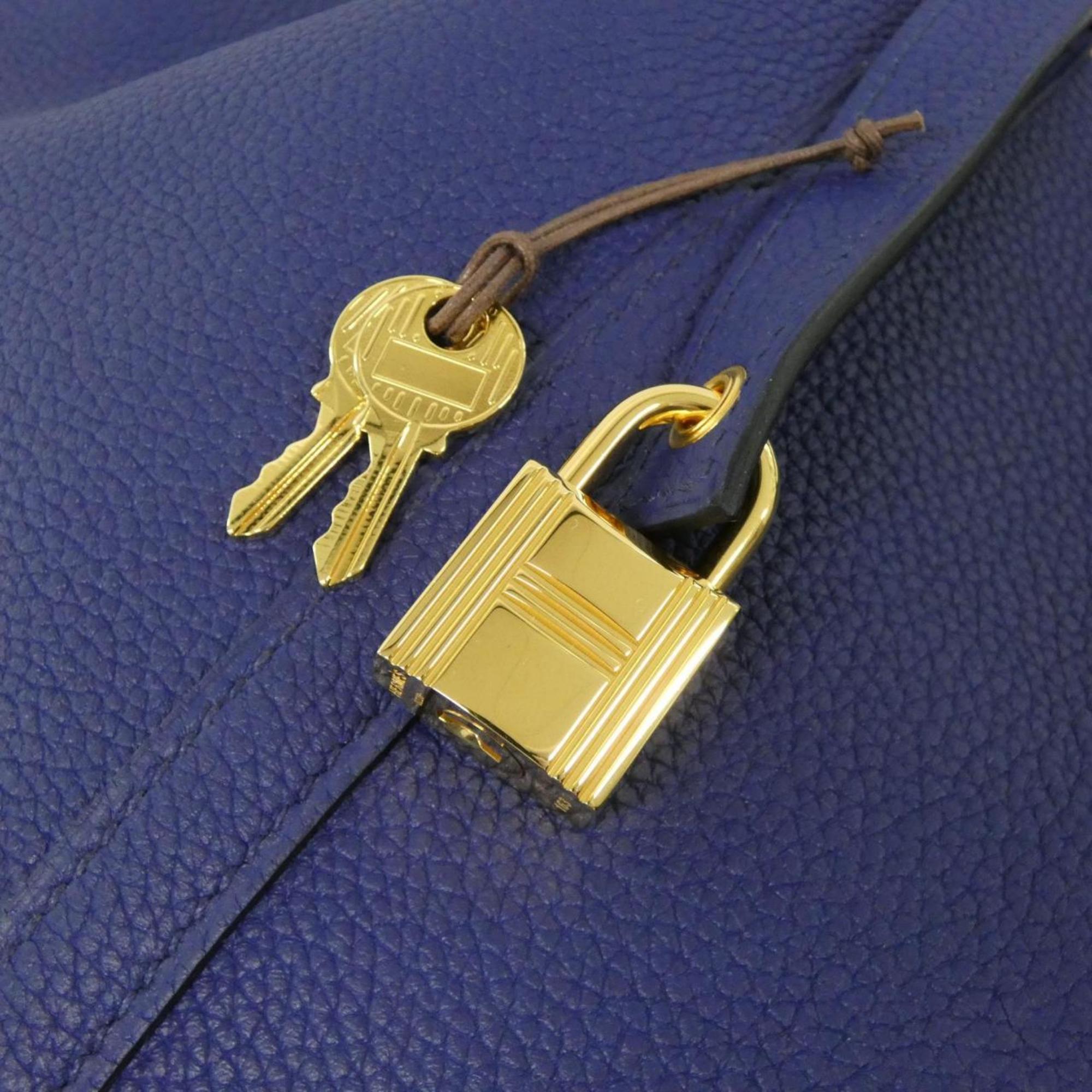 Hermes Bleu Saphir Handbag (Pre-Owned)