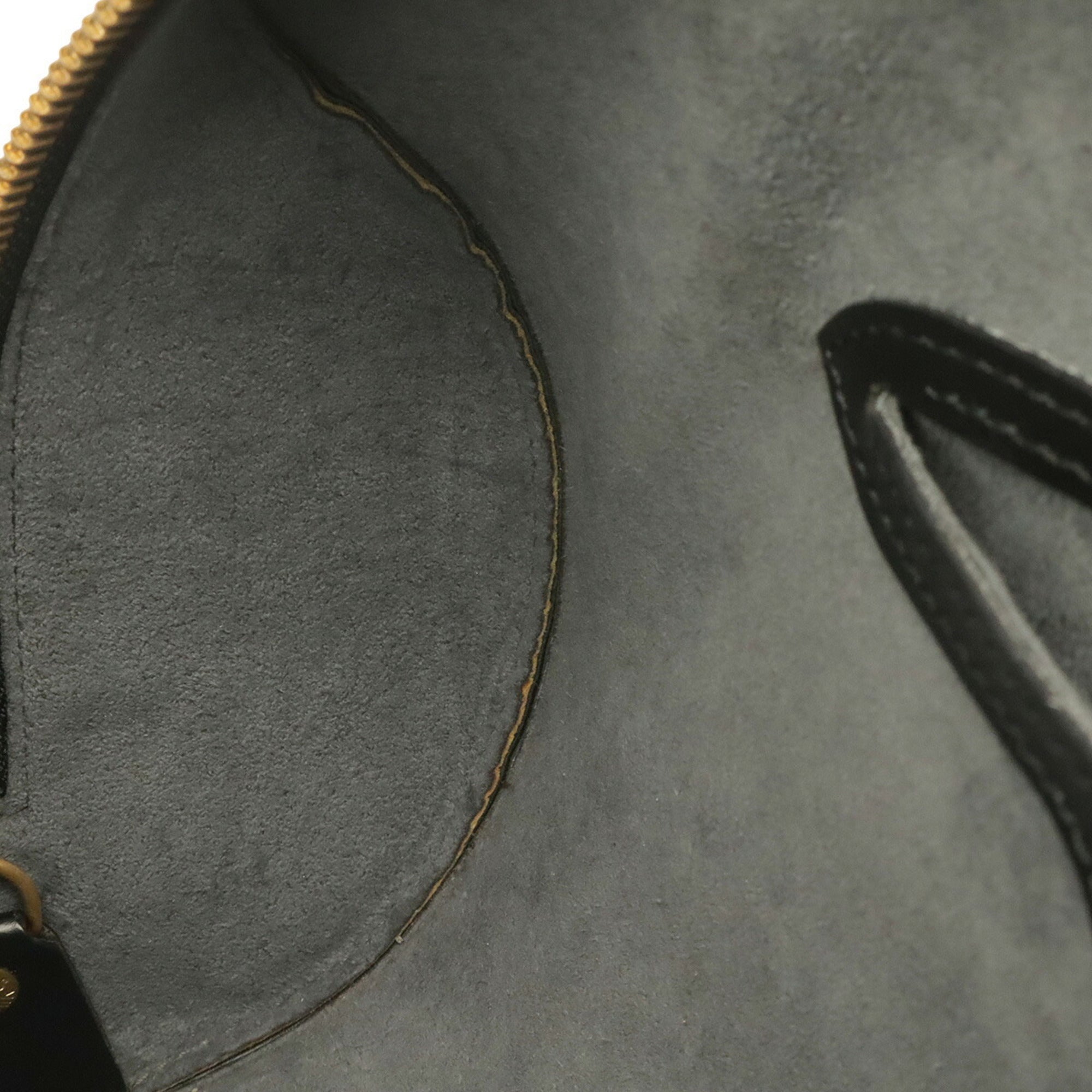 Louis Vuitton Noir Epi Leather Handbag Shoulder Bag (Pre-Owned)