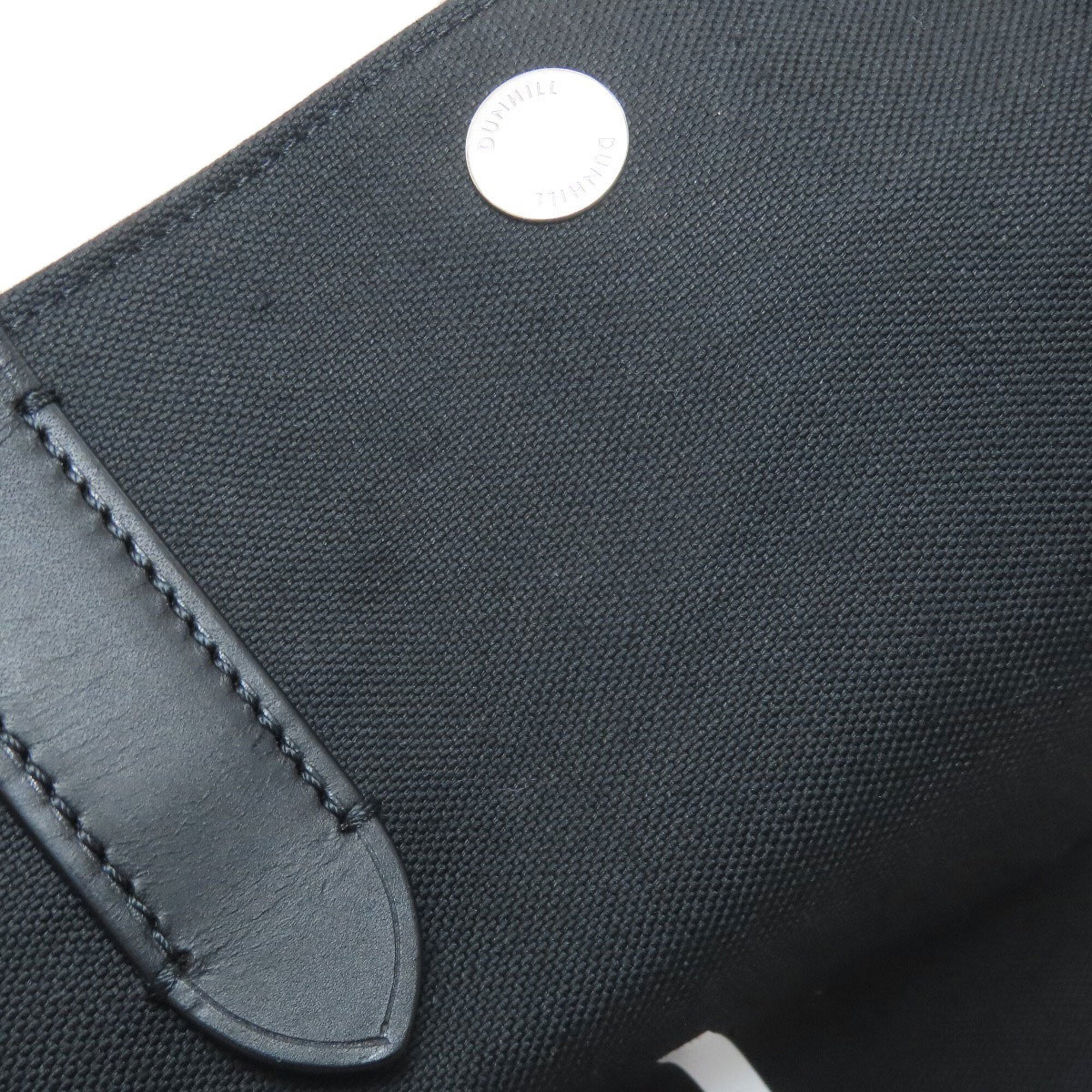 Dunhill Black Canvas Tote Bag (Pre-Owned)