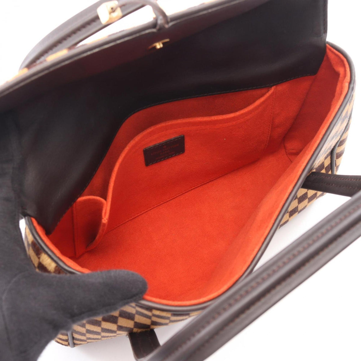 Louis Vuitton Brown Leather Handbag (Pre-Owned)