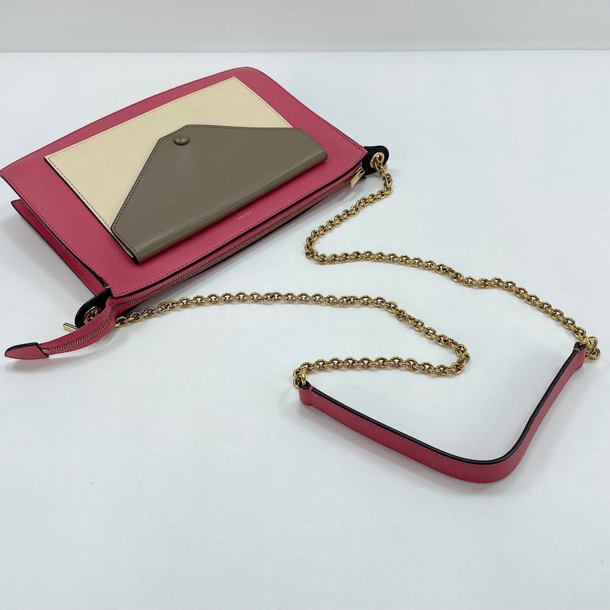 Celine Pink Shoulder Bag (Pre-Owned)