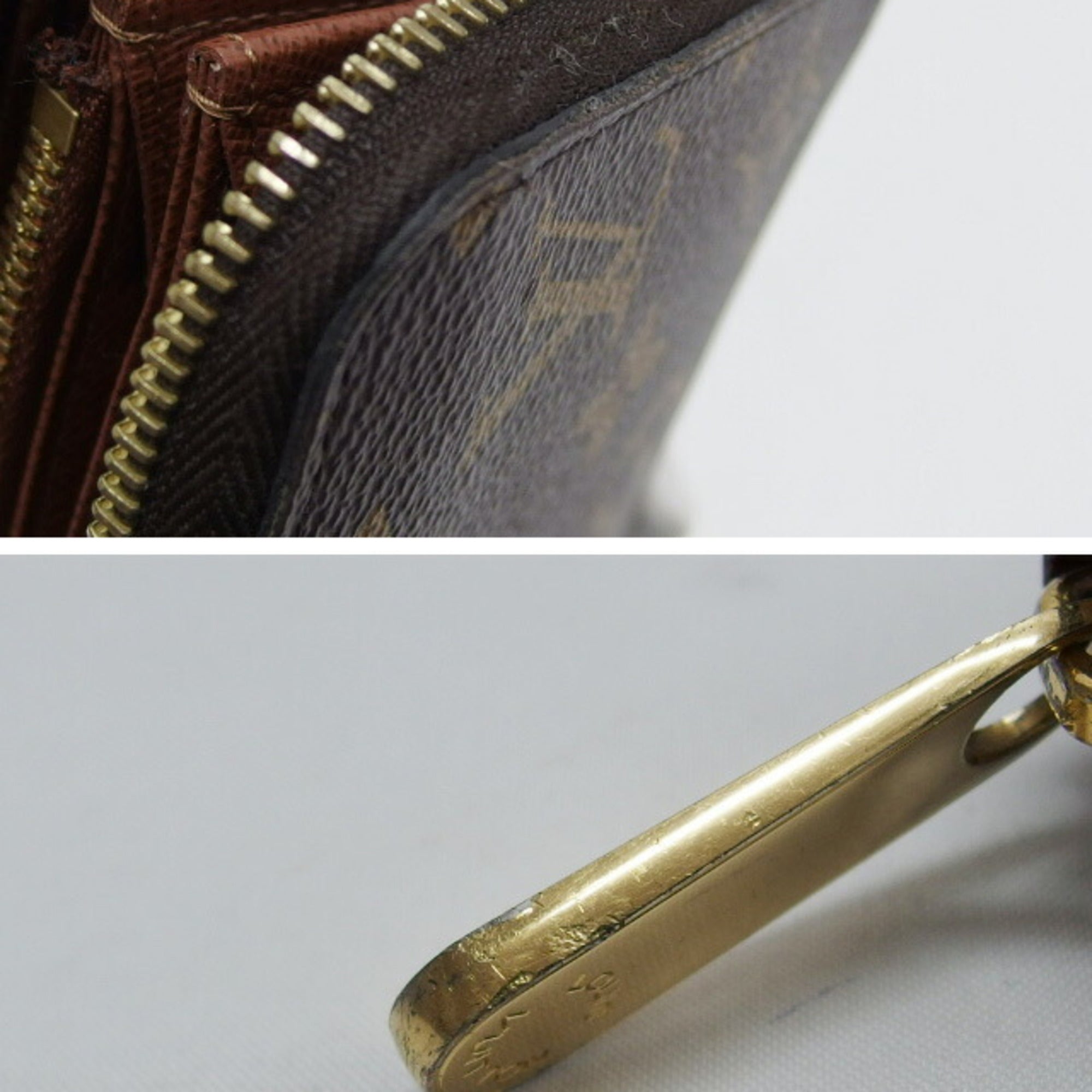Louis Vuitton Monogram Canvas Long Wallet (Bi-Fold) (Pre-Owned)